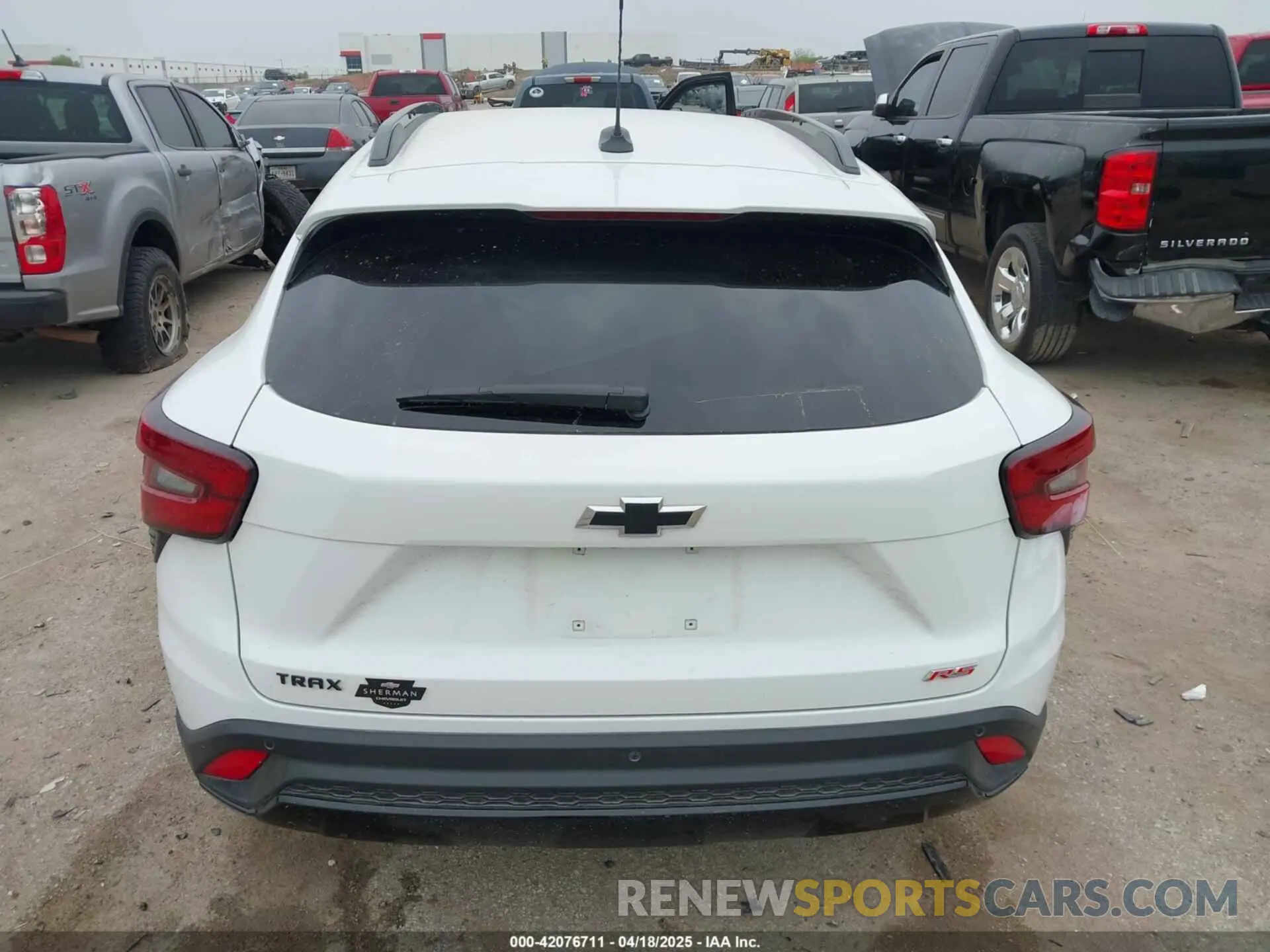 16 Photograph of a damaged car KL77LJEP5SC036783 CHEVROLET TRAX 2025