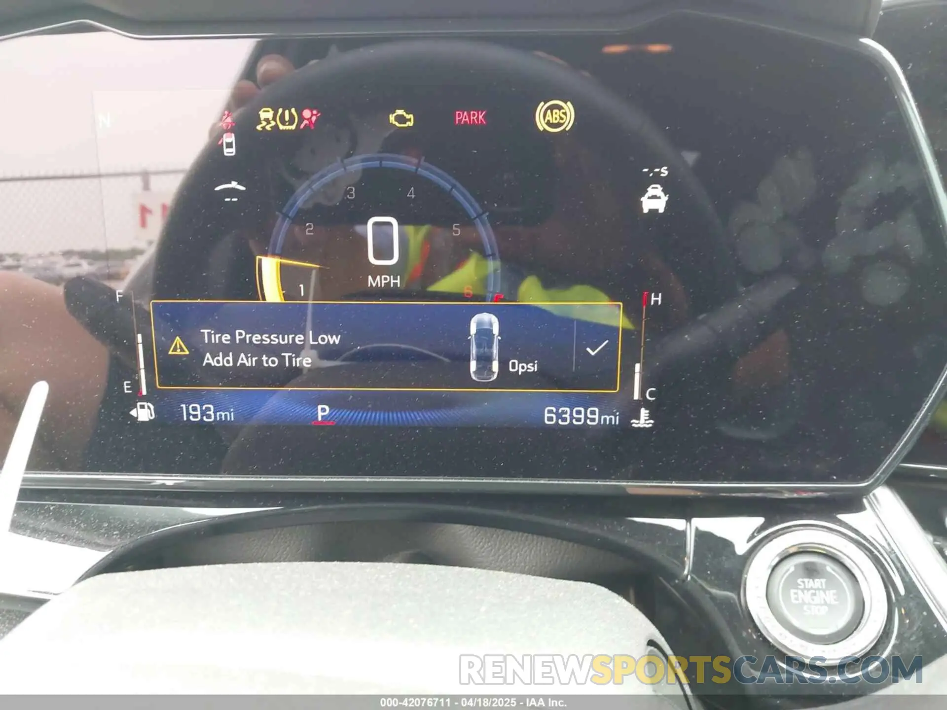 7 Photograph of a damaged car KL77LJEP5SC036783 CHEVROLET TRAX 2025