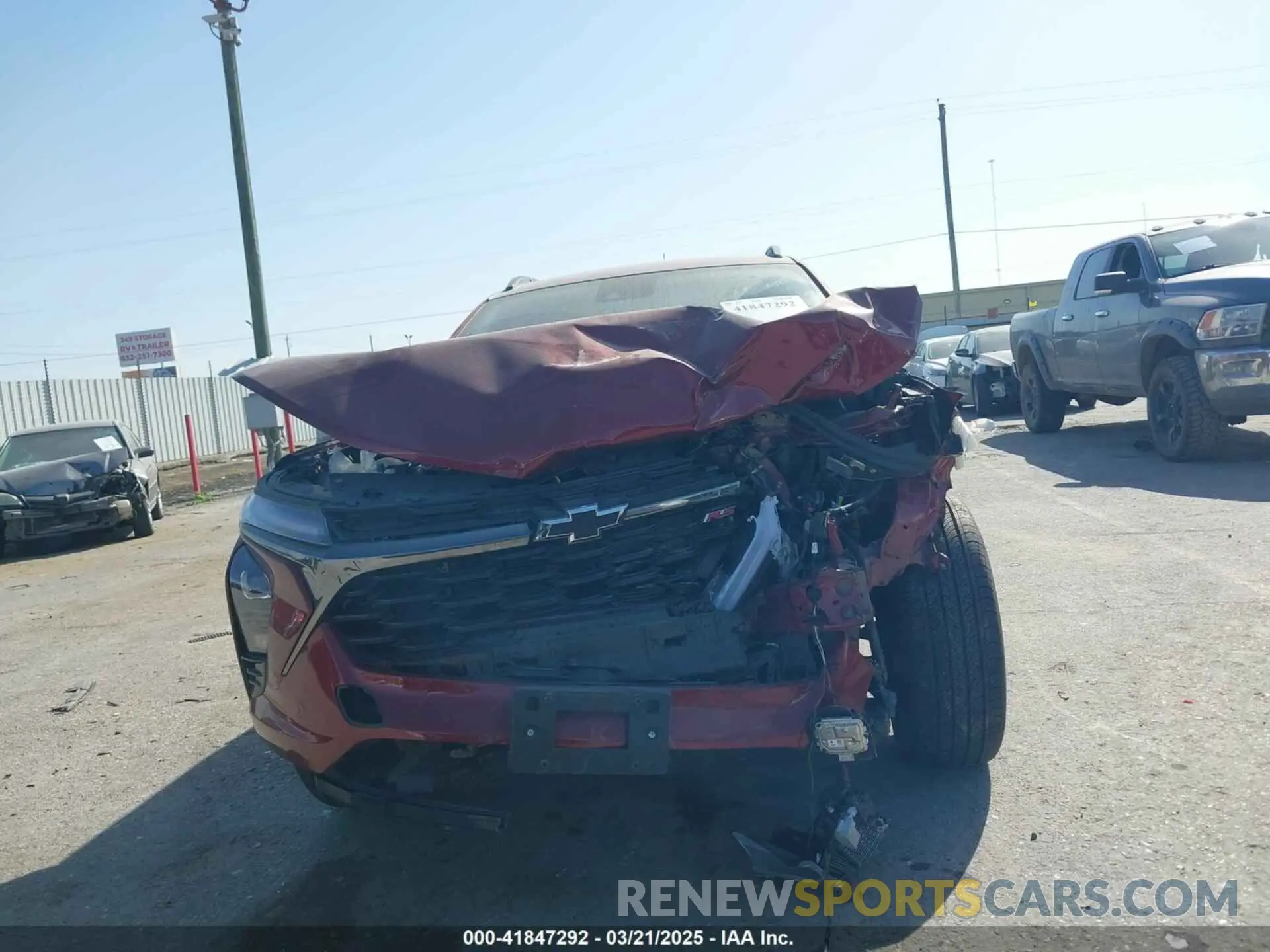 6 Photograph of a damaged car KL77LJEP6SC124838 CHEVROLET TRAX 2025