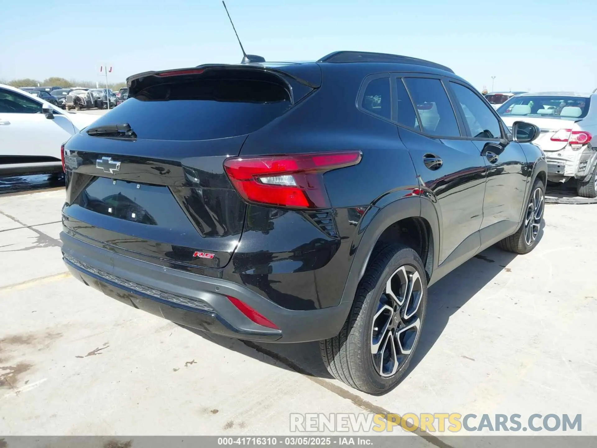 4 Photograph of a damaged car KL77LJEP7SC133760 CHEVROLET TRAX 2025