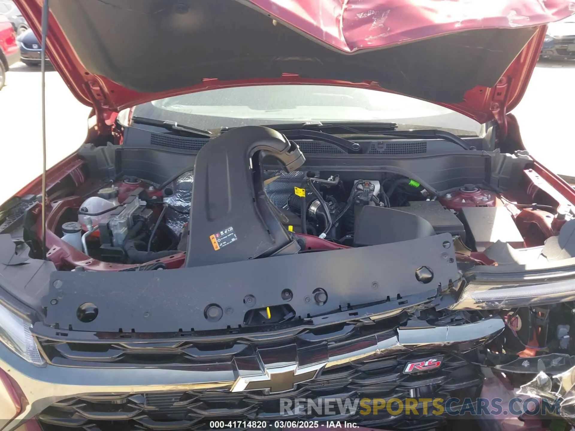 10 Photograph of a damaged car KL77LJEP7SC134911 CHEVROLET TRAX 2025