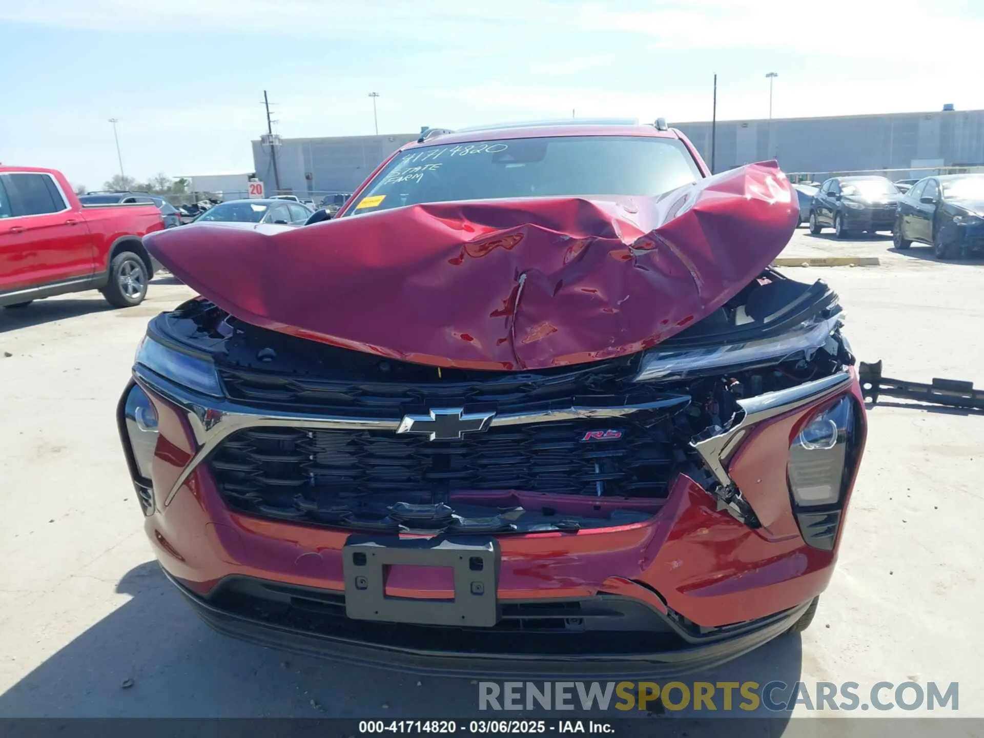 11 Photograph of a damaged car KL77LJEP7SC134911 CHEVROLET TRAX 2025