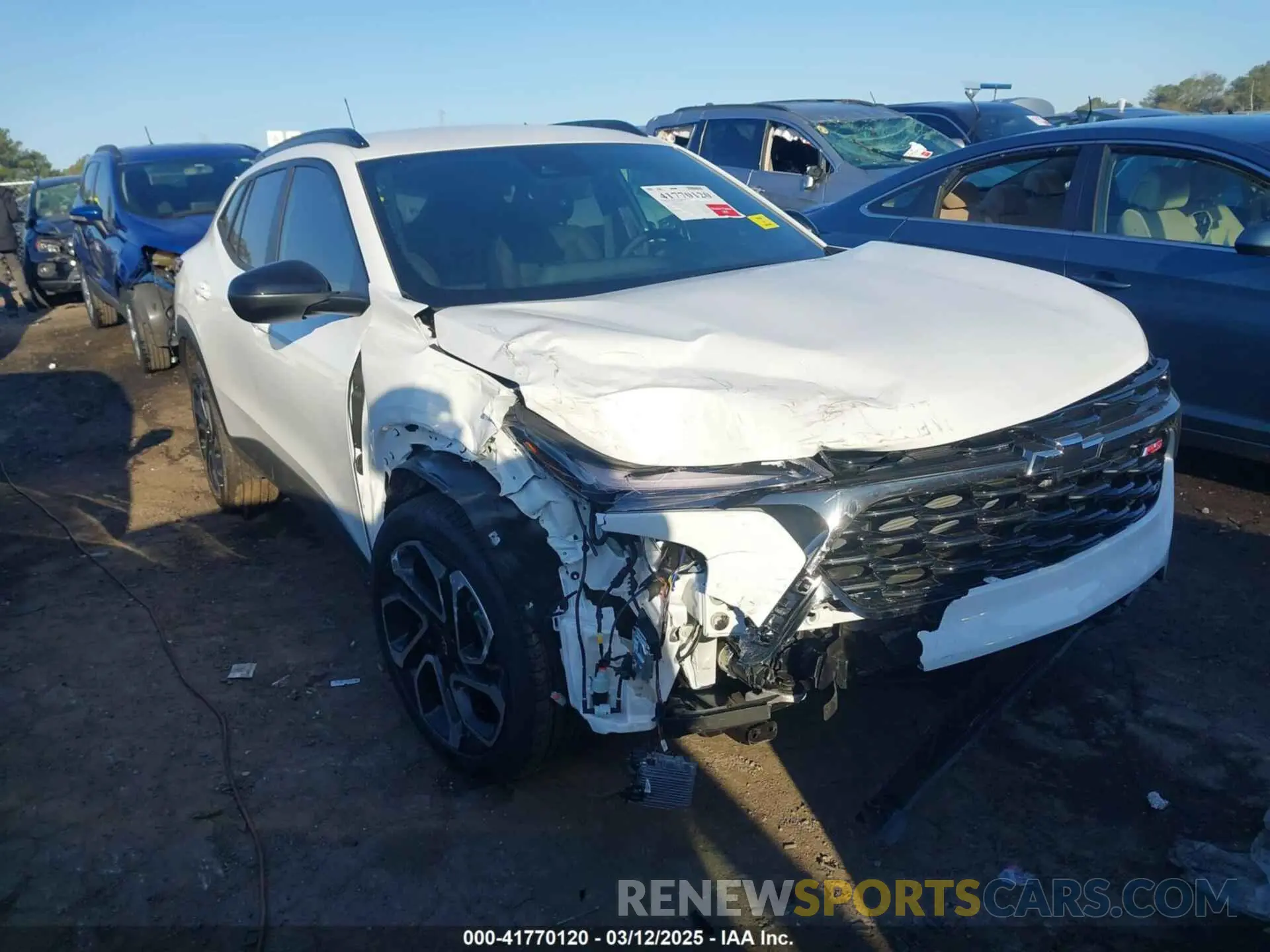 1 Photograph of a damaged car KL77LJEP9SC068636 CHEVROLET TRAX 2025