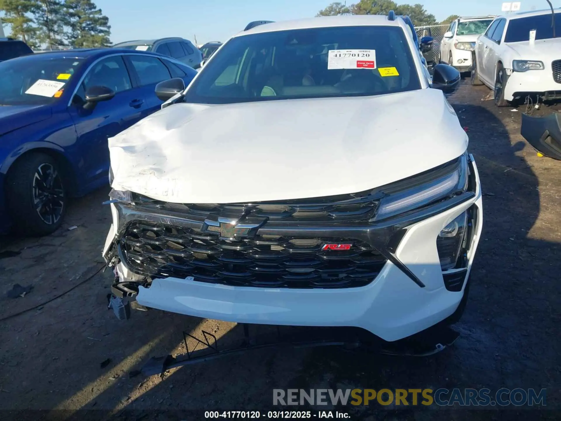 12 Photograph of a damaged car KL77LJEP9SC068636 CHEVROLET TRAX 2025