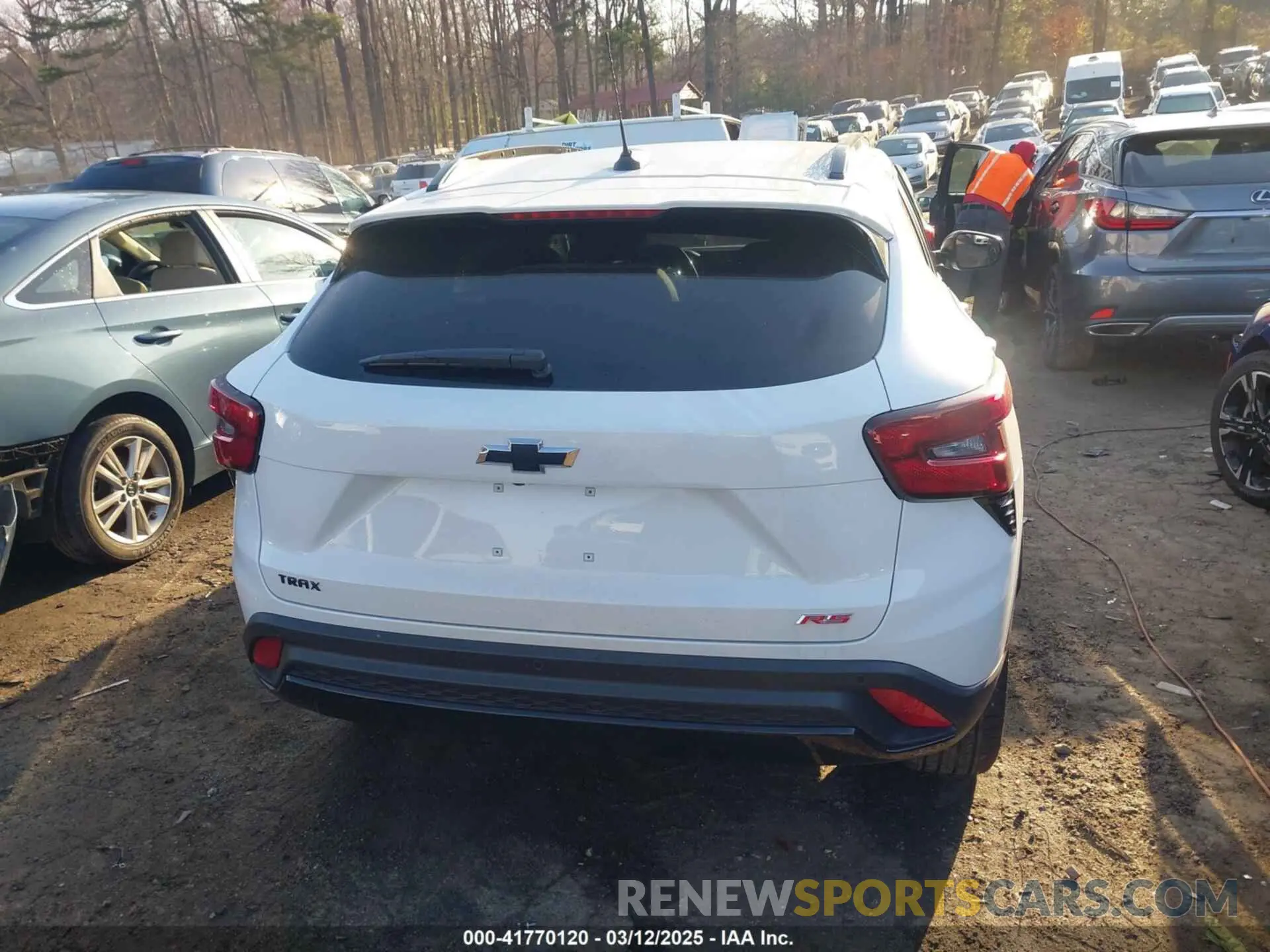 16 Photograph of a damaged car KL77LJEP9SC068636 CHEVROLET TRAX 2025