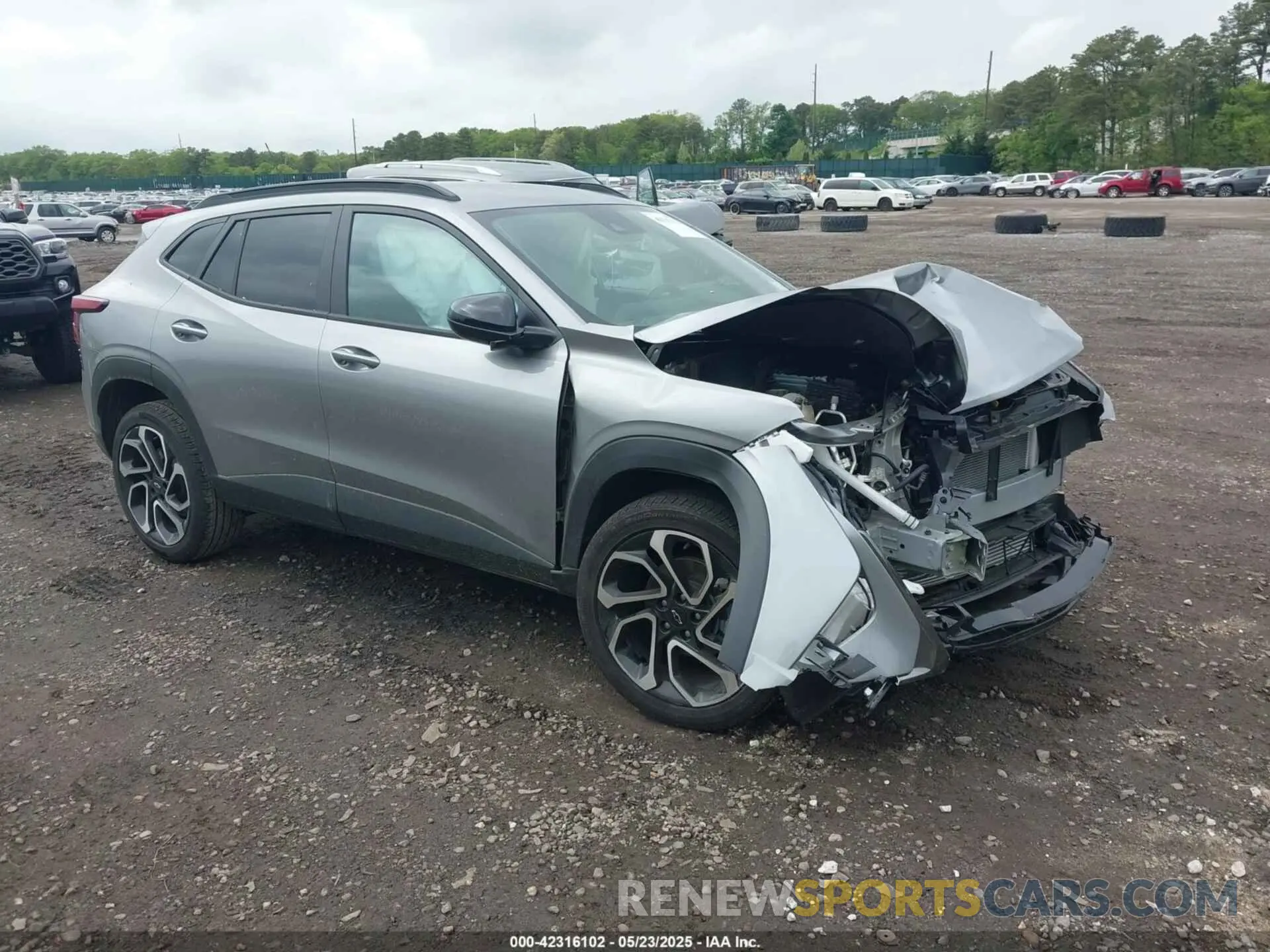 1 Photograph of a damaged car KL77LJEP9SC095688 CHEVROLET TRAX 2025