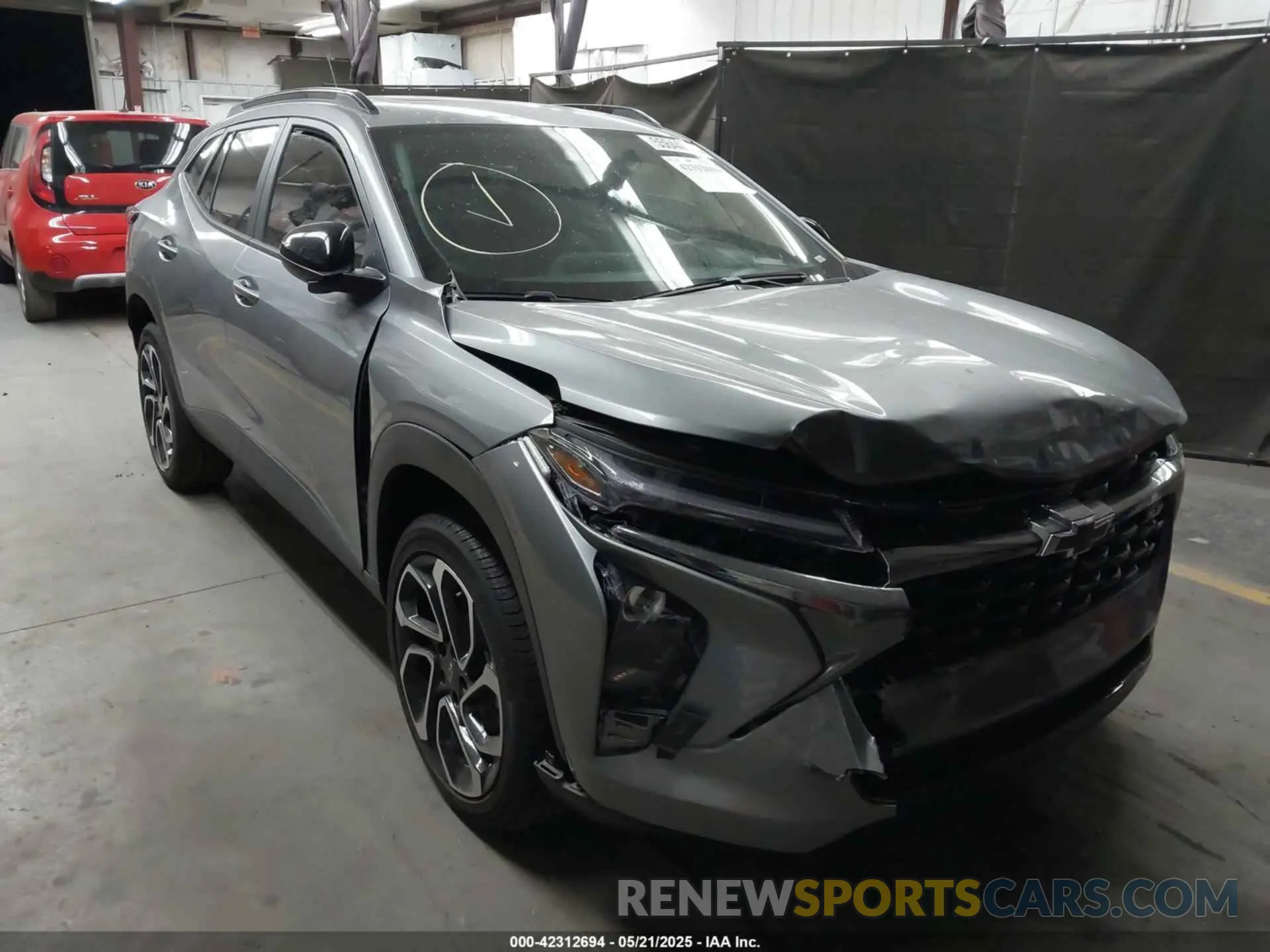 1 Photograph of a damaged car KL77LJEP9SC217739 CHEVROLET TRAX 2025