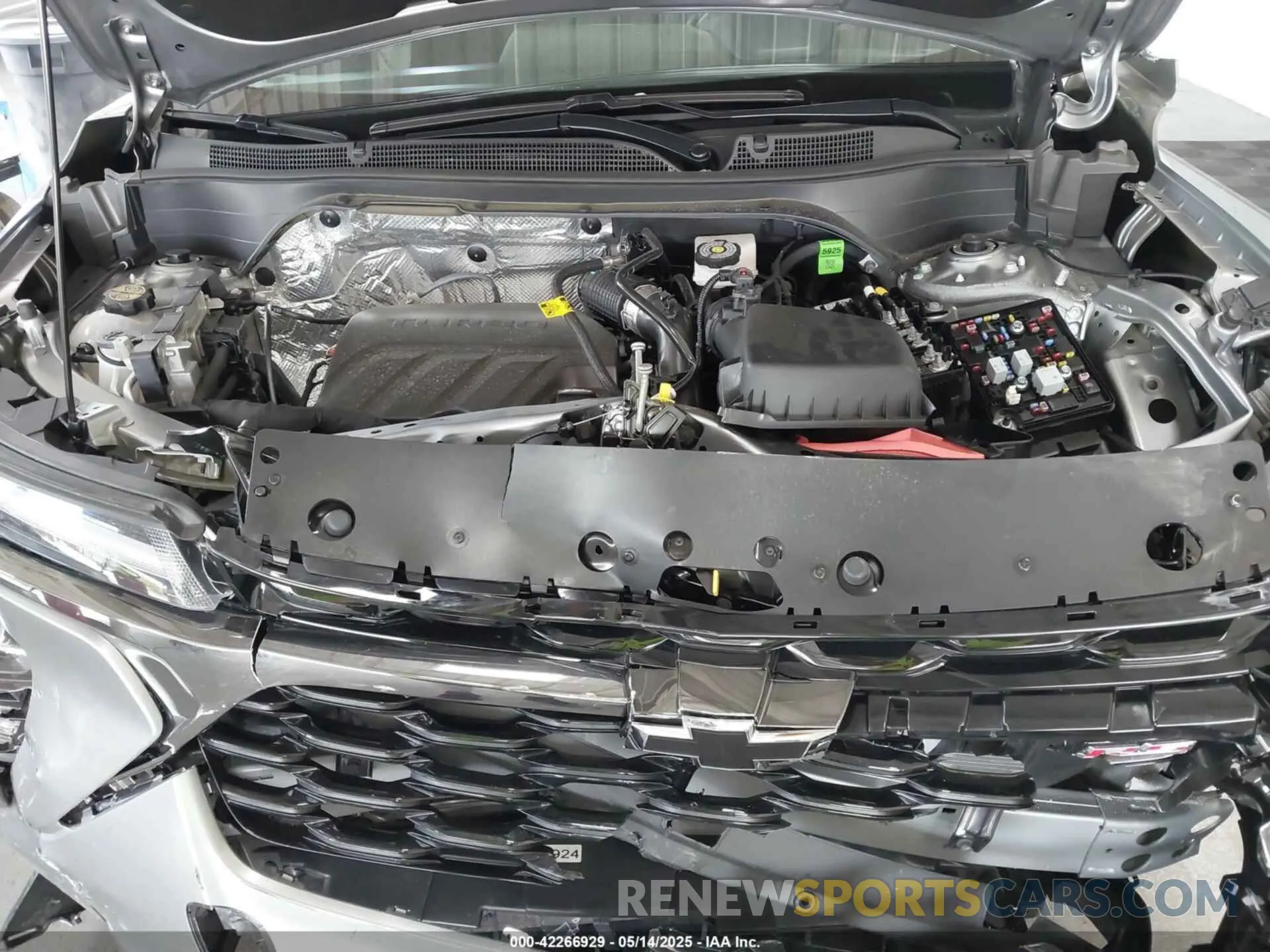 10 Photograph of a damaged car KL77LJEPXSC163836 CHEVROLET TRAX 2025