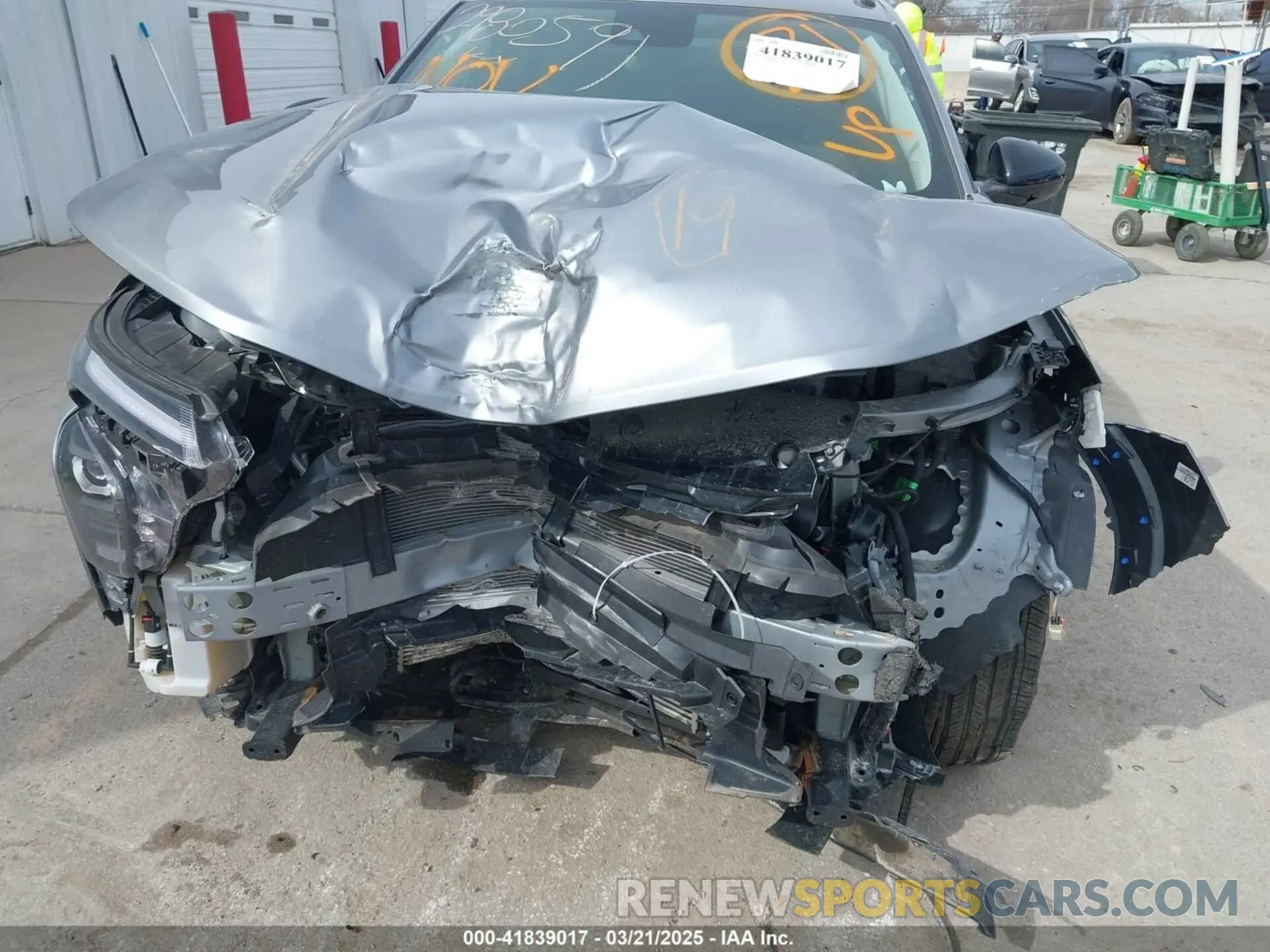6 Photograph of a damaged car KL77LKEP0SC091907 CHEVROLET TRAX 2025
