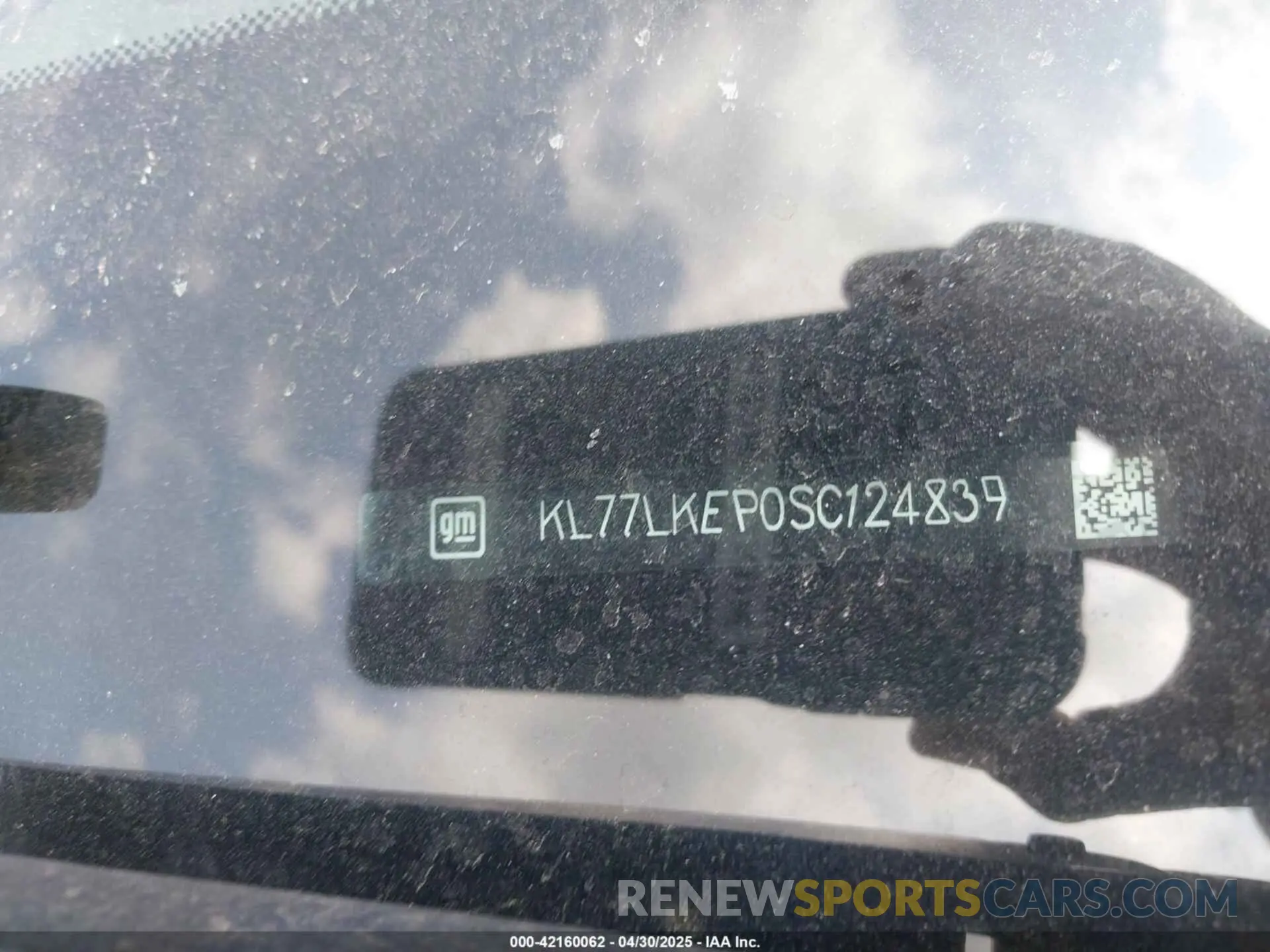 9 Photograph of a damaged car KL77LKEP0SC124839 CHEVROLET TRAX 2025