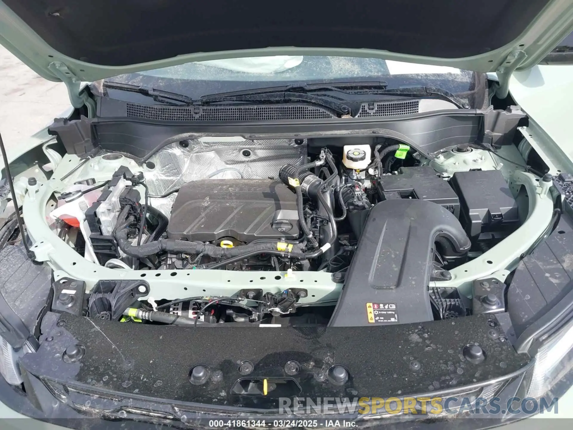 10 Photograph of a damaged car KL77LKEP0SC176035 CHEVROLET TRAX 2025