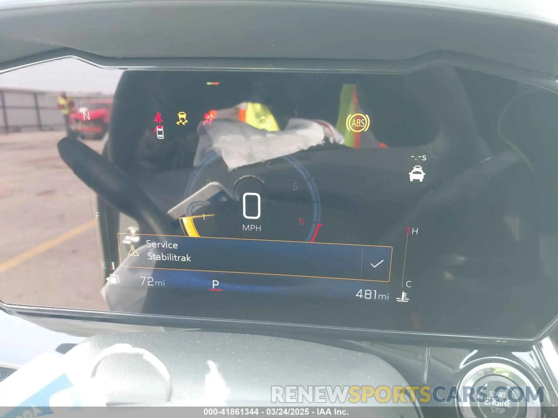 7 Photograph of a damaged car KL77LKEP0SC176035 CHEVROLET TRAX 2025