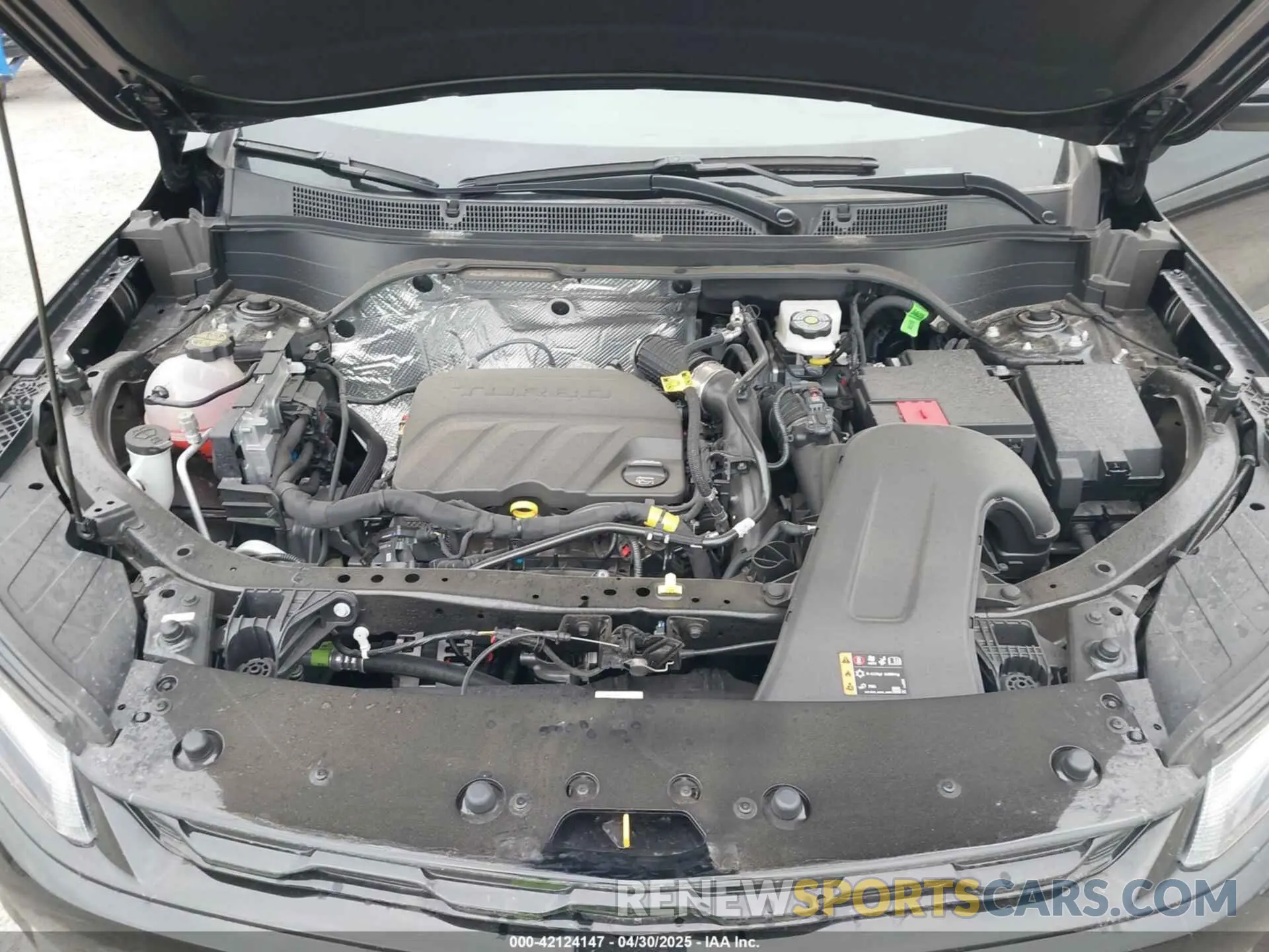10 Photograph of a damaged car KL77LKEP1SC143223 CHEVROLET TRAX 2025