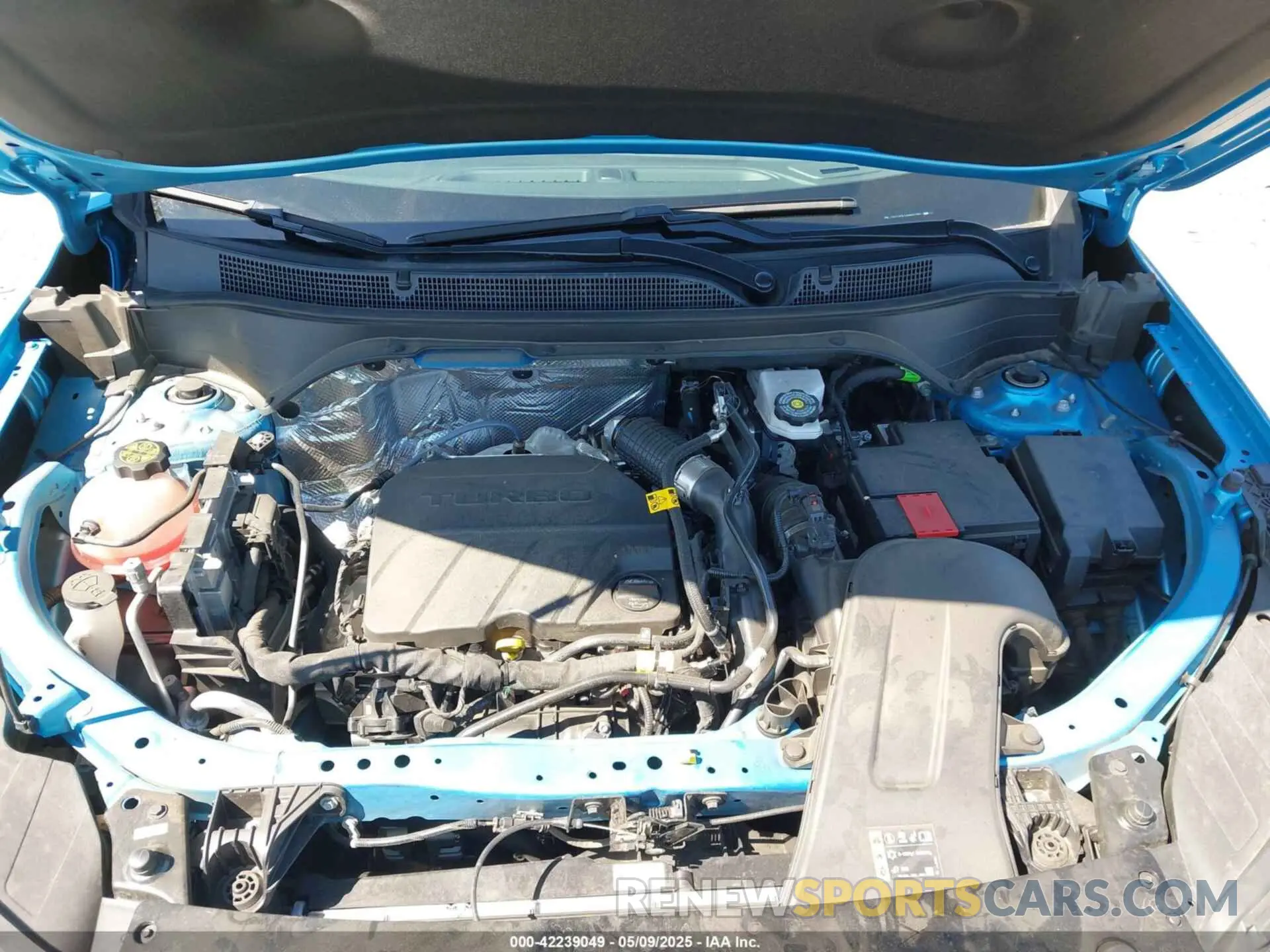 10 Photograph of a damaged car KL77LKEP2SC039520 CHEVROLET TRAX 2025