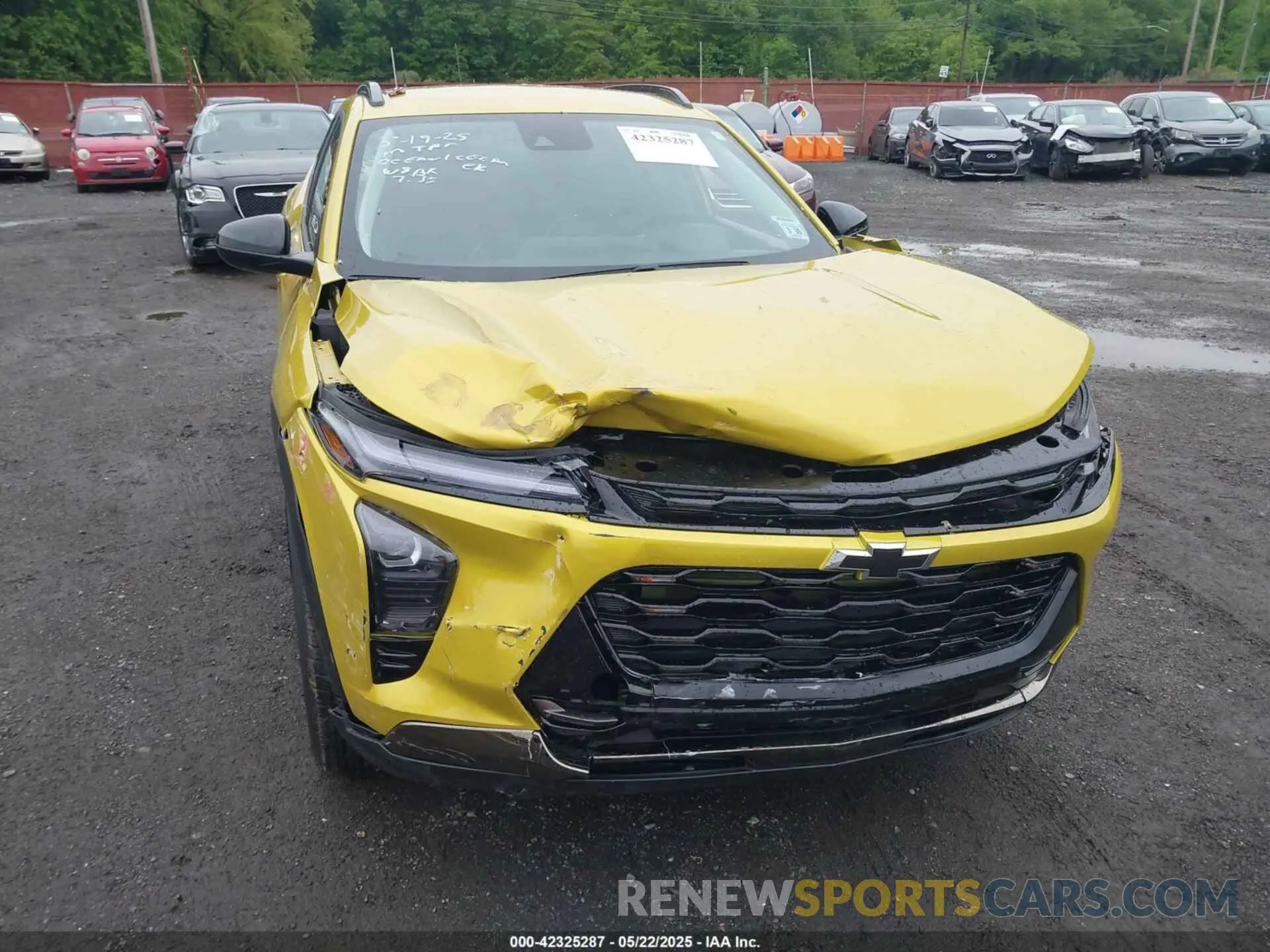 17 Photograph of a damaged car KL77LKEP2SC124485 CHEVROLET TRAX 2025