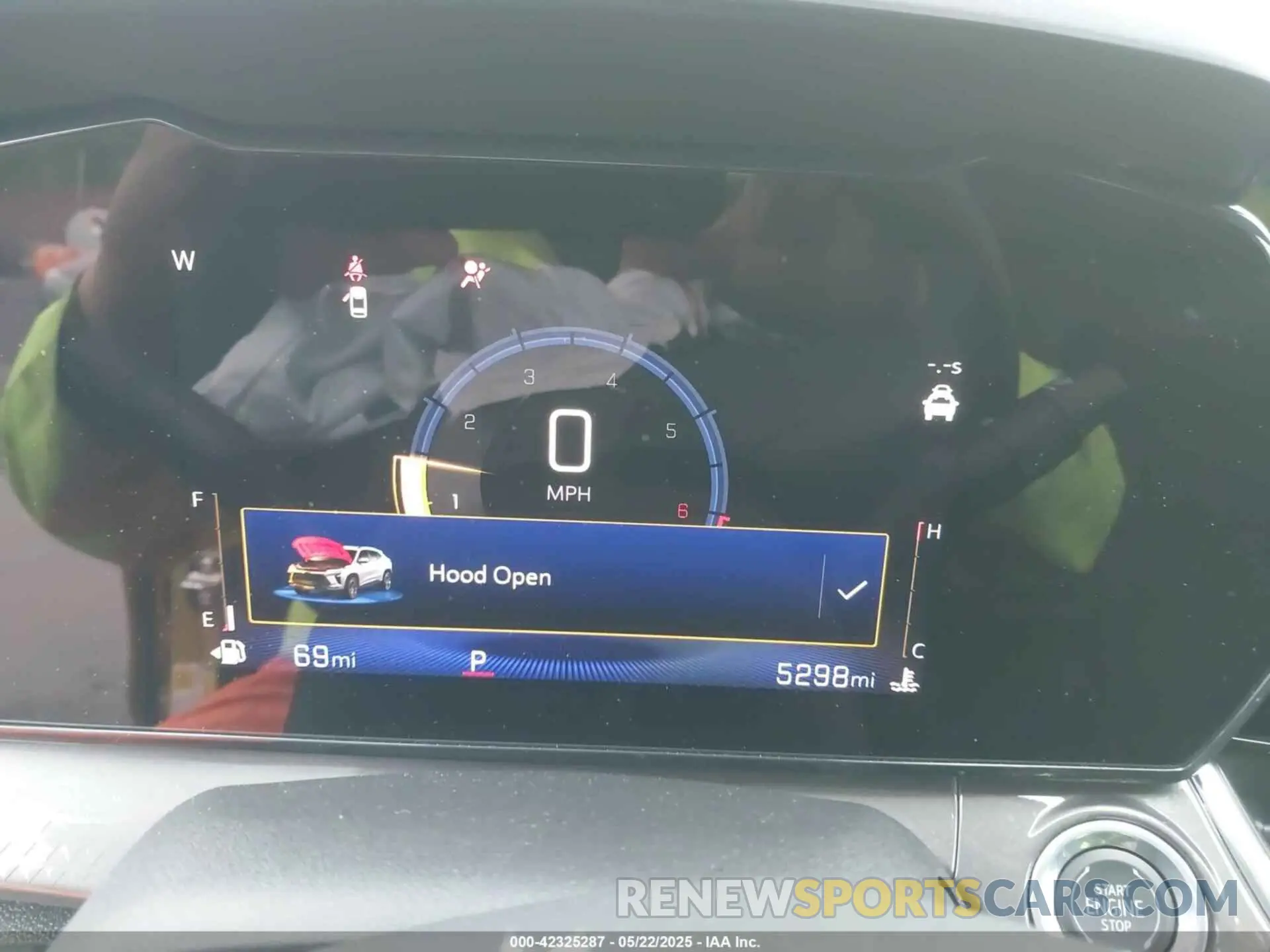 7 Photograph of a damaged car KL77LKEP2SC124485 CHEVROLET TRAX 2025