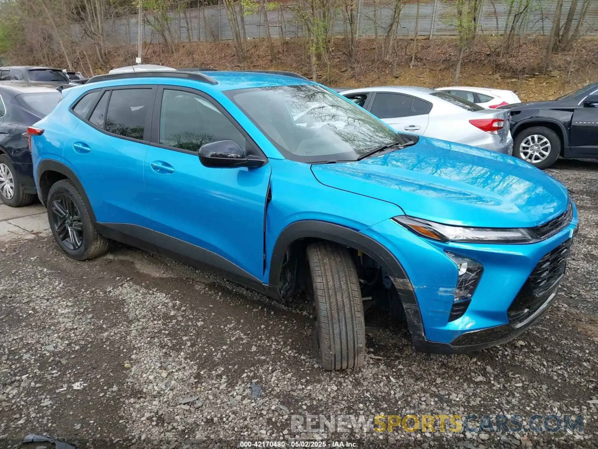 1 Photograph of a damaged car KL77LKEP2SC125720 CHEVROLET TRAX 2025