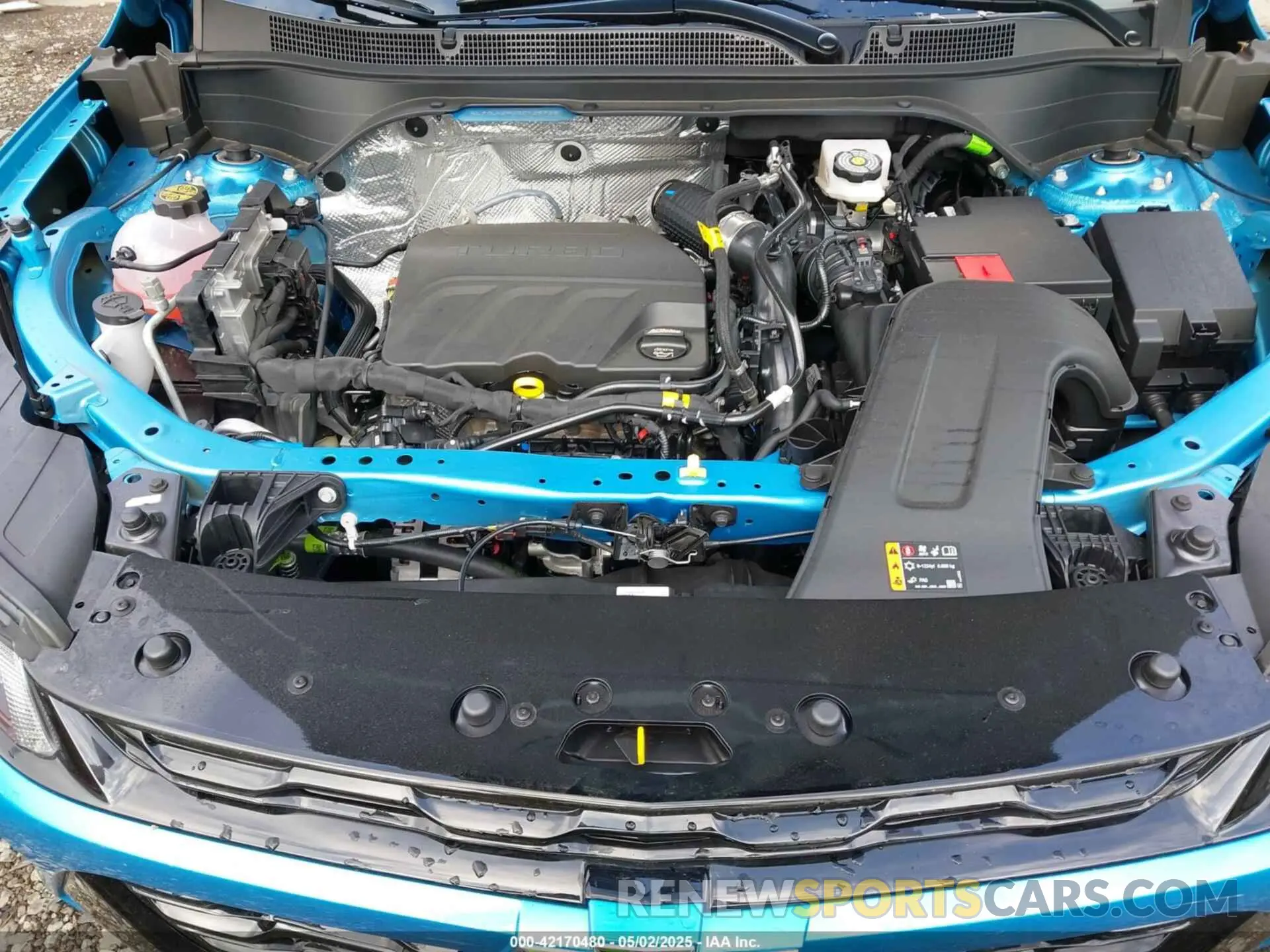 10 Photograph of a damaged car KL77LKEP2SC125720 CHEVROLET TRAX 2025