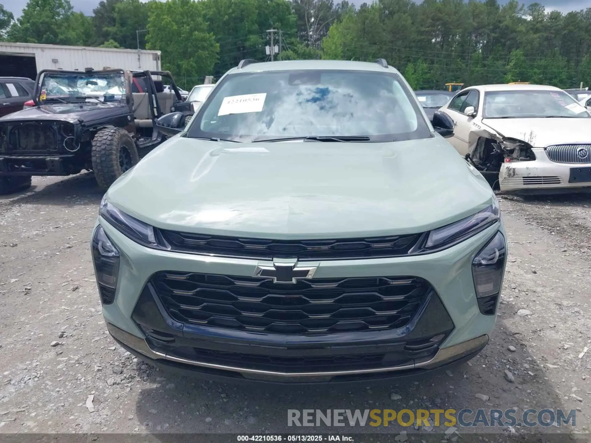 12 Photograph of a damaged car KL77LKEP2SC210881 CHEVROLET TRAX 2025