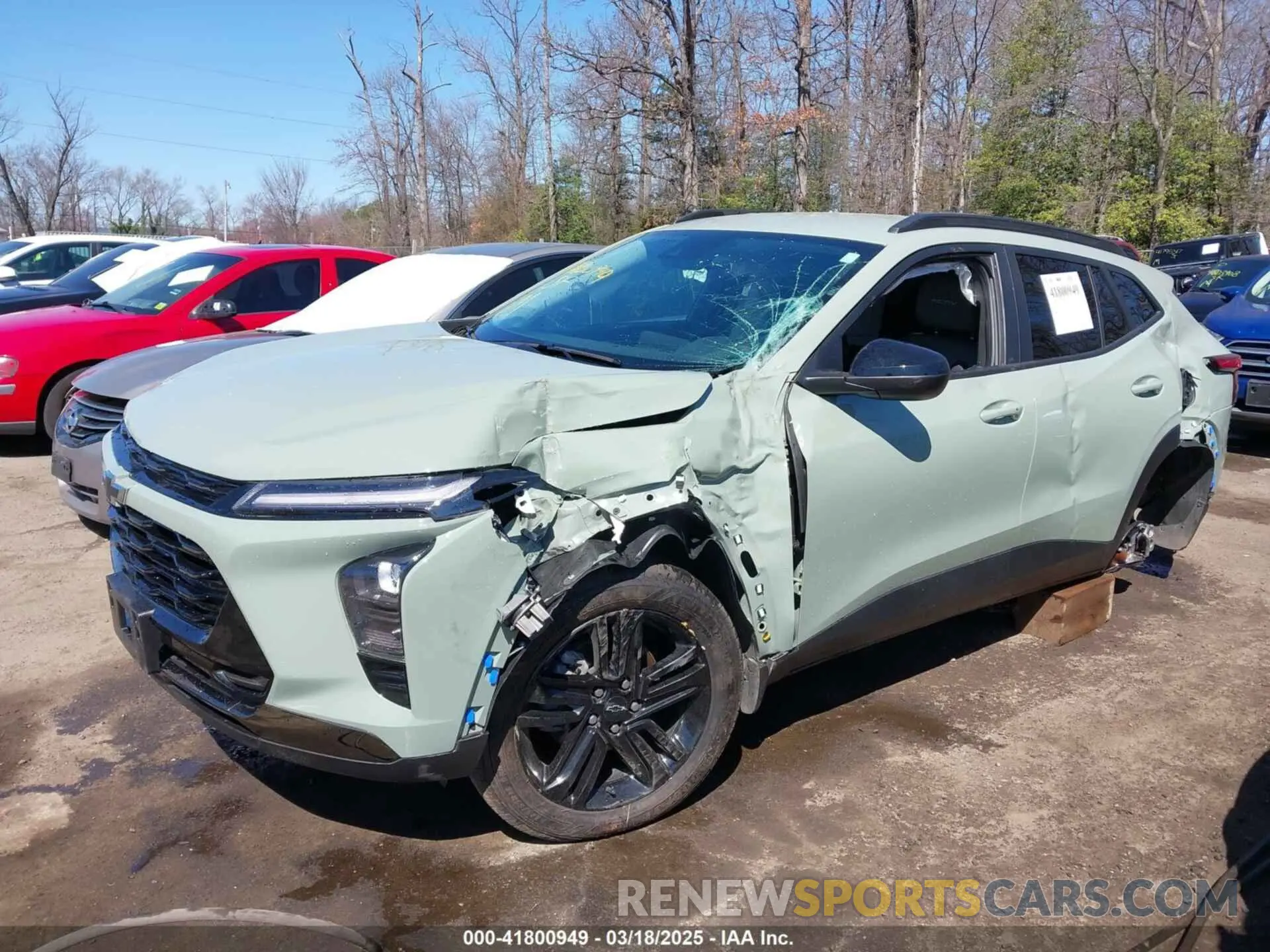 6 Photograph of a damaged car KL77LKEP3SC045424 CHEVROLET TRAX 2025