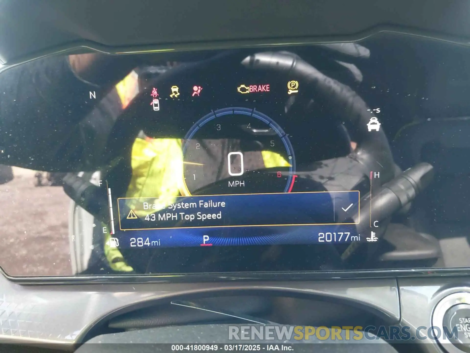 7 Photograph of a damaged car KL77LKEP3SC045424 CHEVROLET TRAX 2025