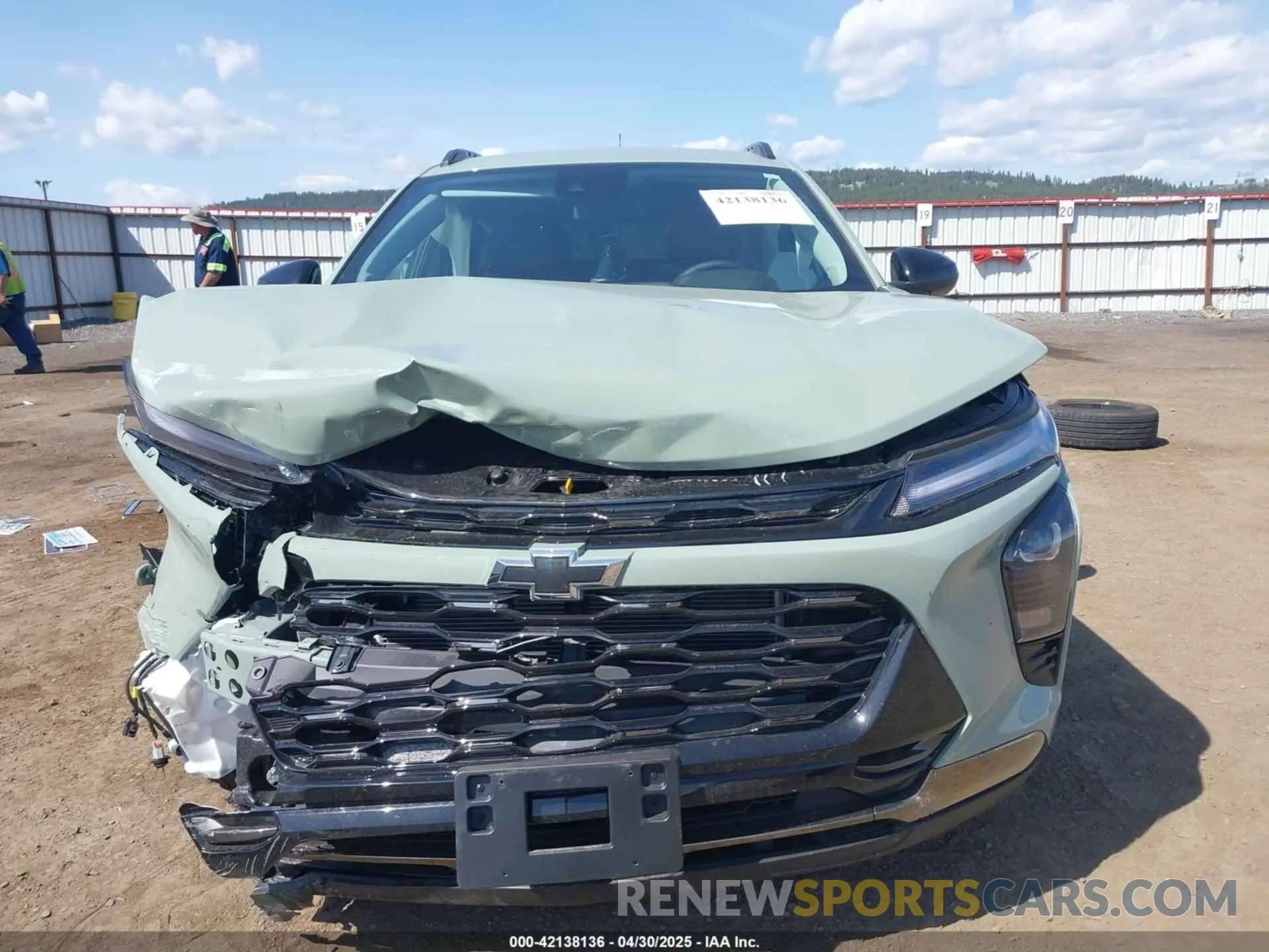 12 Photograph of a damaged car KL77LKEP3SC171864 CHEVROLET TRAX 2025