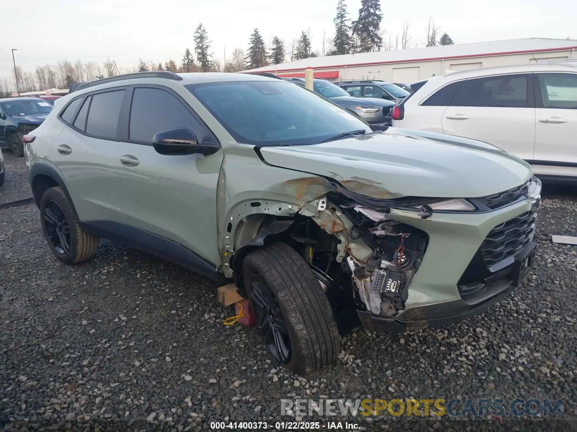 1 Photograph of a damaged car KL77LKEP4SC006728 CHEVROLET TRAX 2025