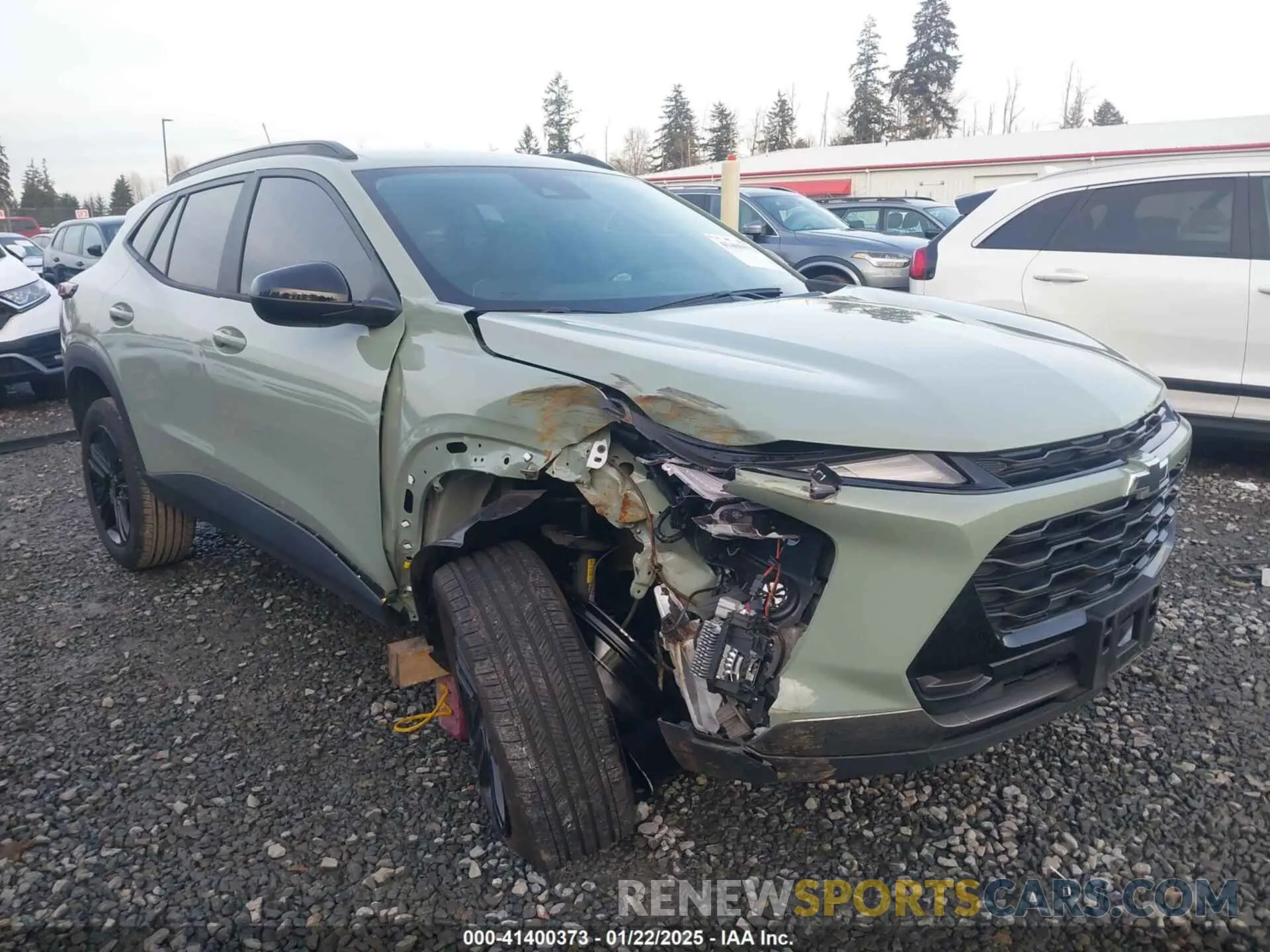 6 Photograph of a damaged car KL77LKEP4SC006728 CHEVROLET TRAX 2025