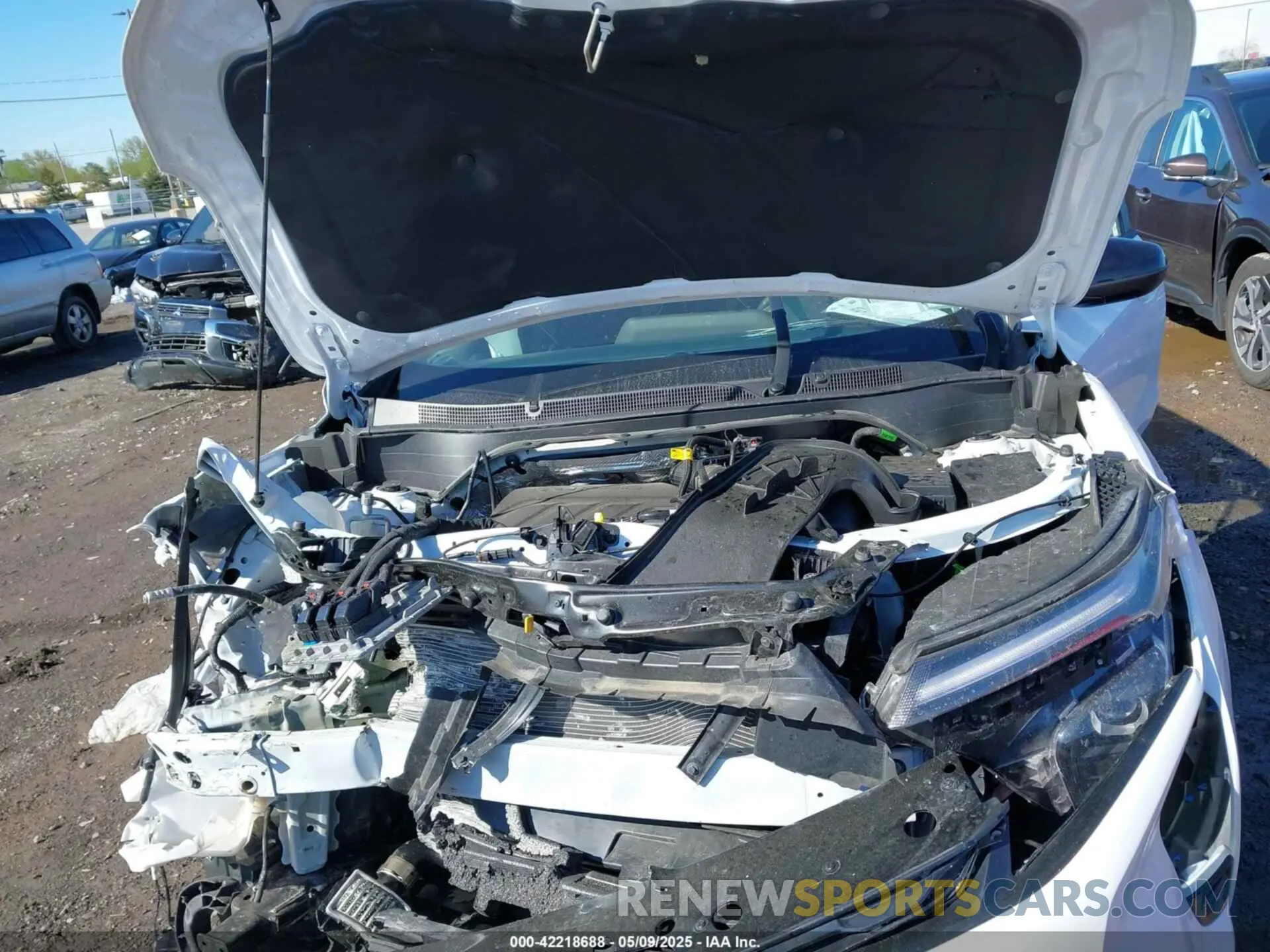 10 Photograph of a damaged car KL77LKEP4SC087116 CHEVROLET TRAX 2025