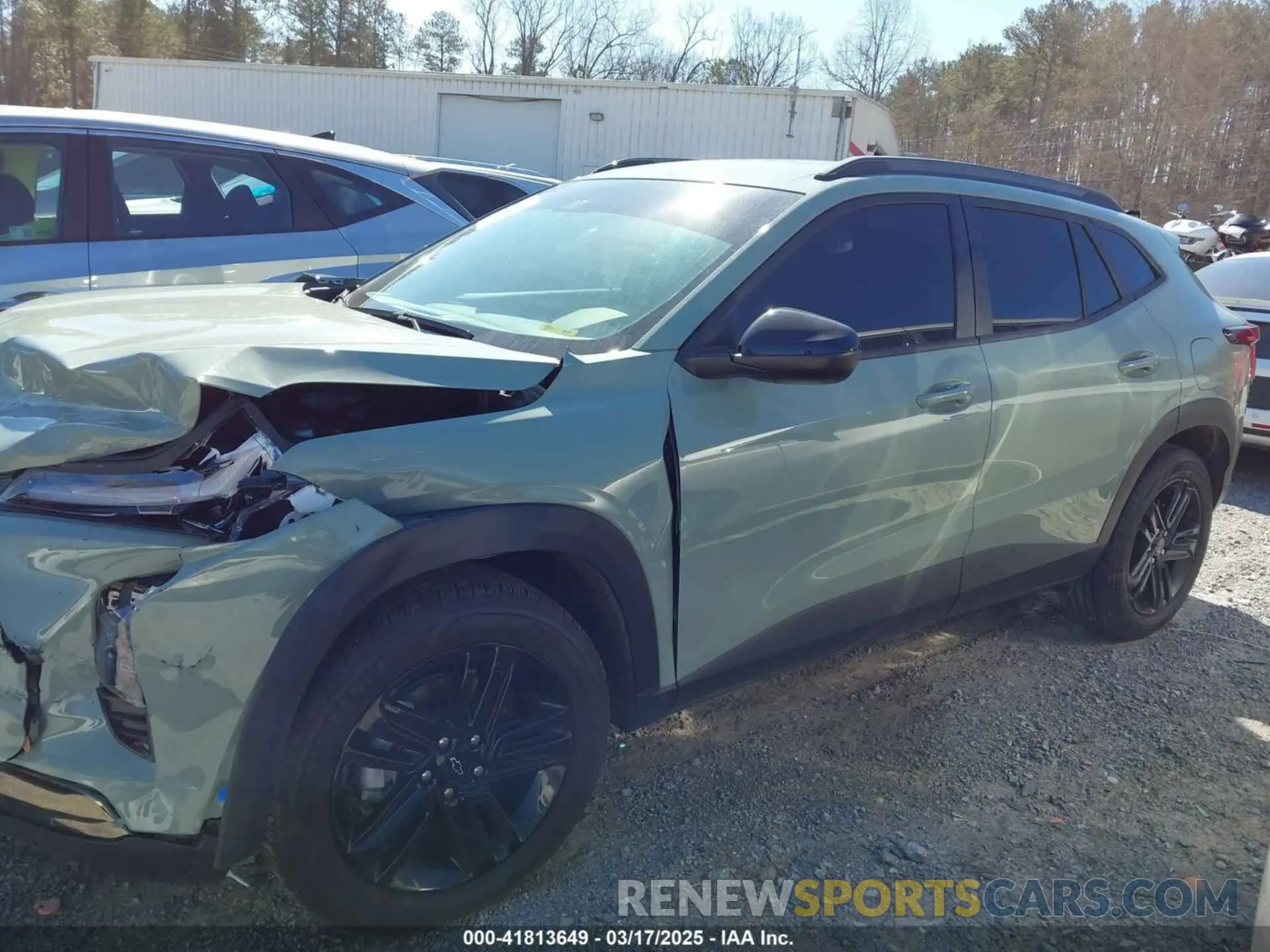 14 Photograph of a damaged car KL77LKEP5SC051659 CHEVROLET TRAX 2025