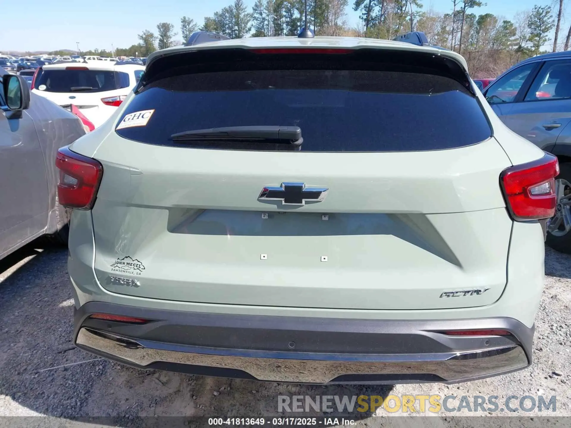 16 Photograph of a damaged car KL77LKEP5SC051659 CHEVROLET TRAX 2025