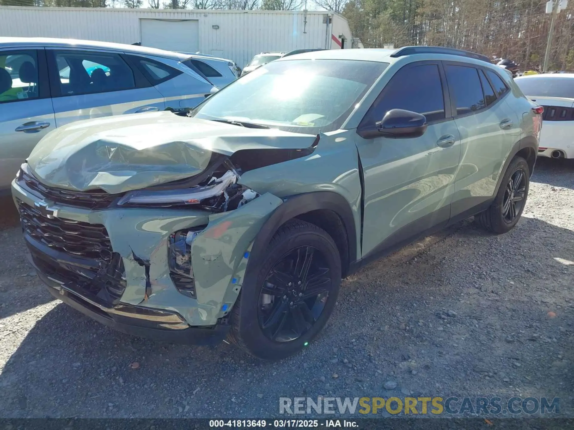 2 Photograph of a damaged car KL77LKEP5SC051659 CHEVROLET TRAX 2025