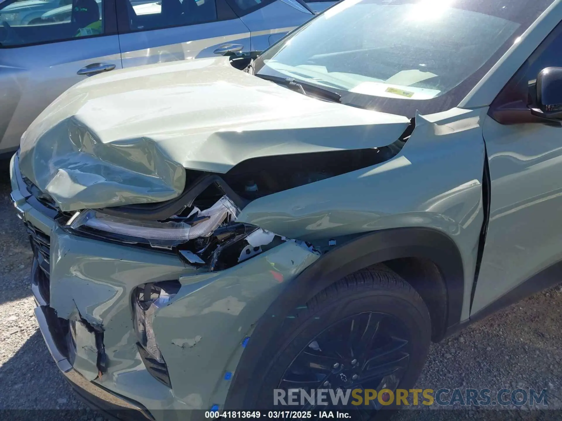 6 Photograph of a damaged car KL77LKEP5SC051659 CHEVROLET TRAX 2025