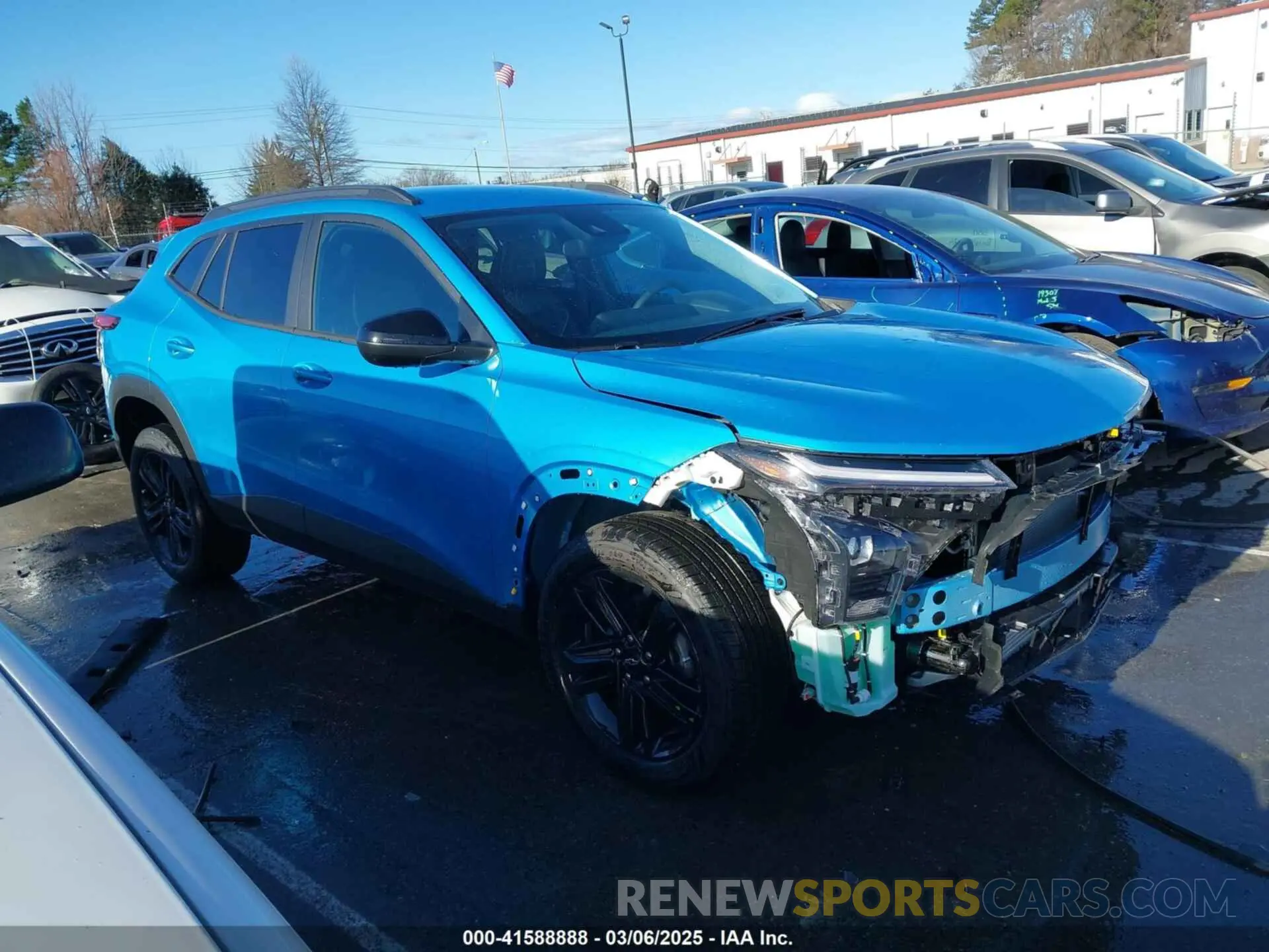 14 Photograph of a damaged car KL77LKEP6SC168747 CHEVROLET TRAX 2025