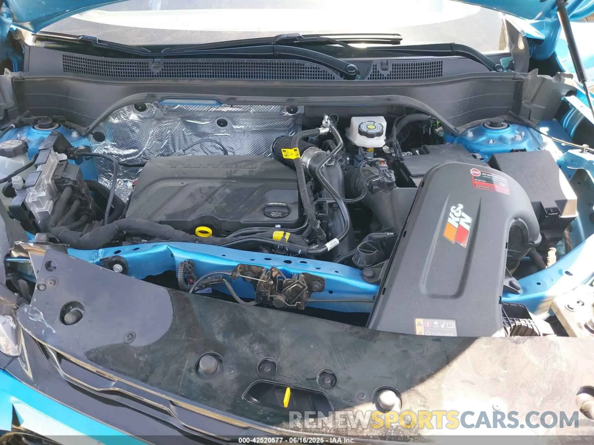 10 Photograph of a damaged car KL77LKEP7SC066874 CHEVROLET TRAX 2025