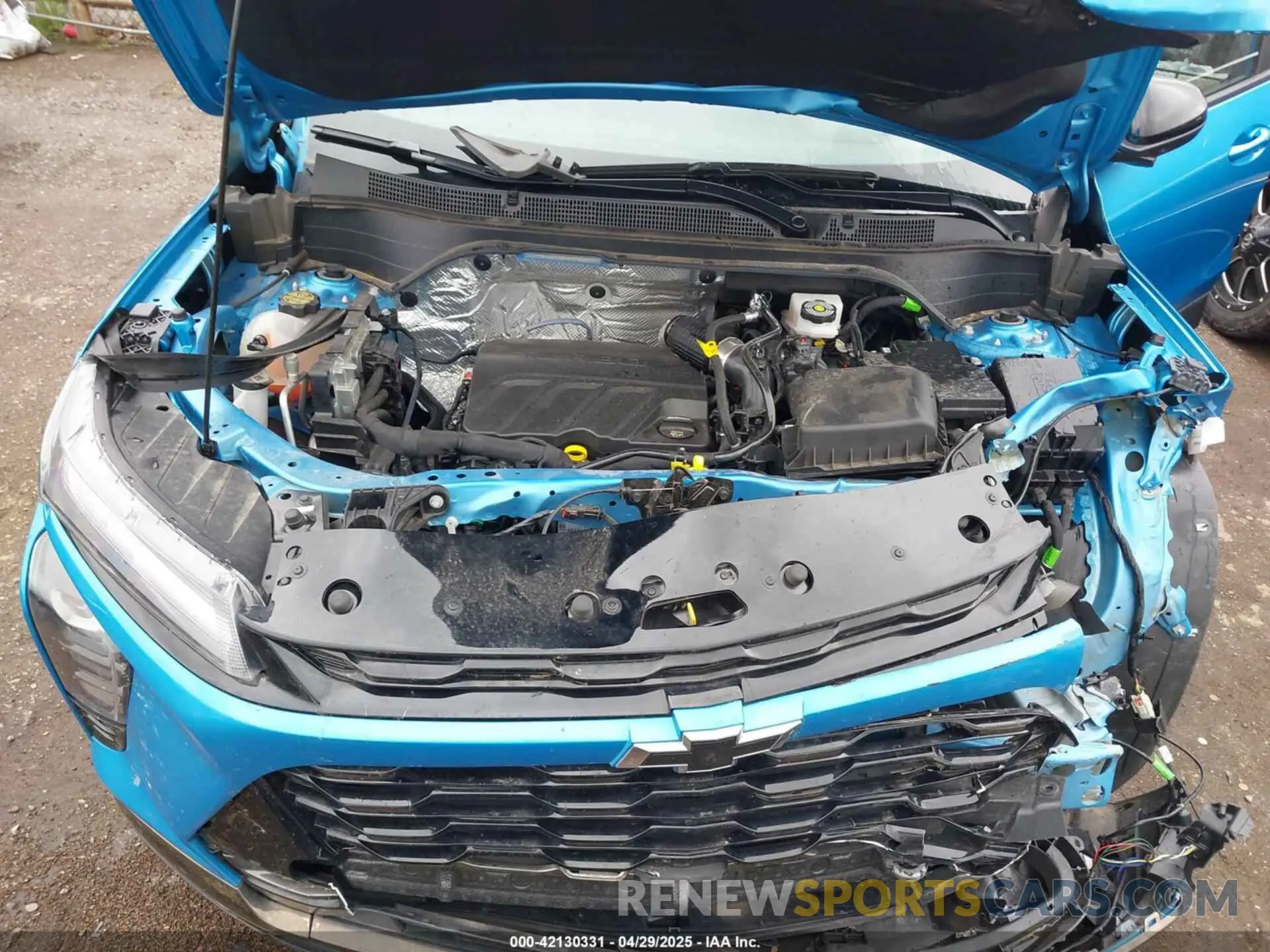 10 Photograph of a damaged car KL77LKEP8SC072411 CHEVROLET TRAX 2025