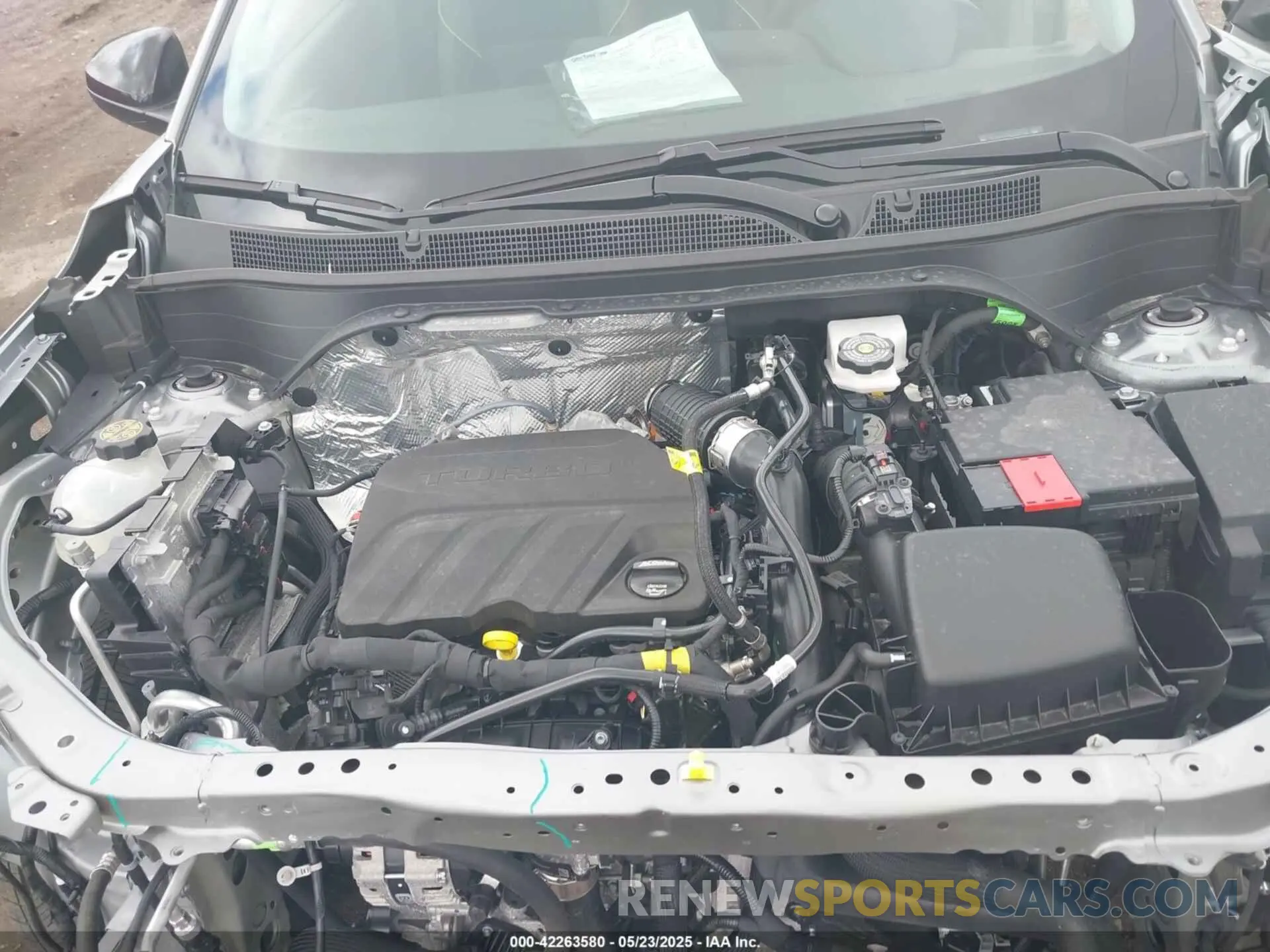 10 Photograph of a damaged car KL77LKEP8SC077947 CHEVROLET TRAX 2025