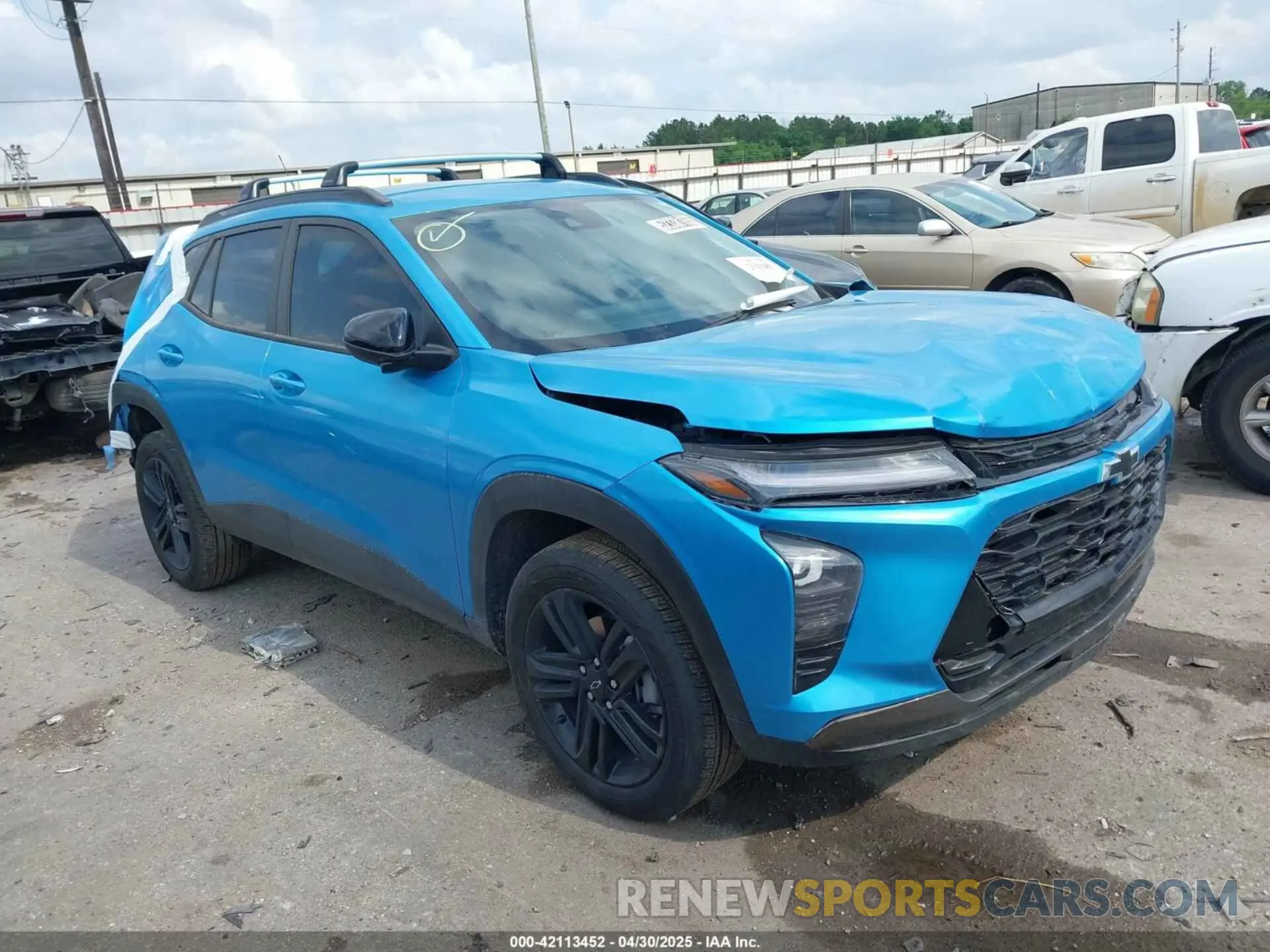 1 Photograph of a damaged car KL77LKEP8SC088981 CHEVROLET TRAX 2025