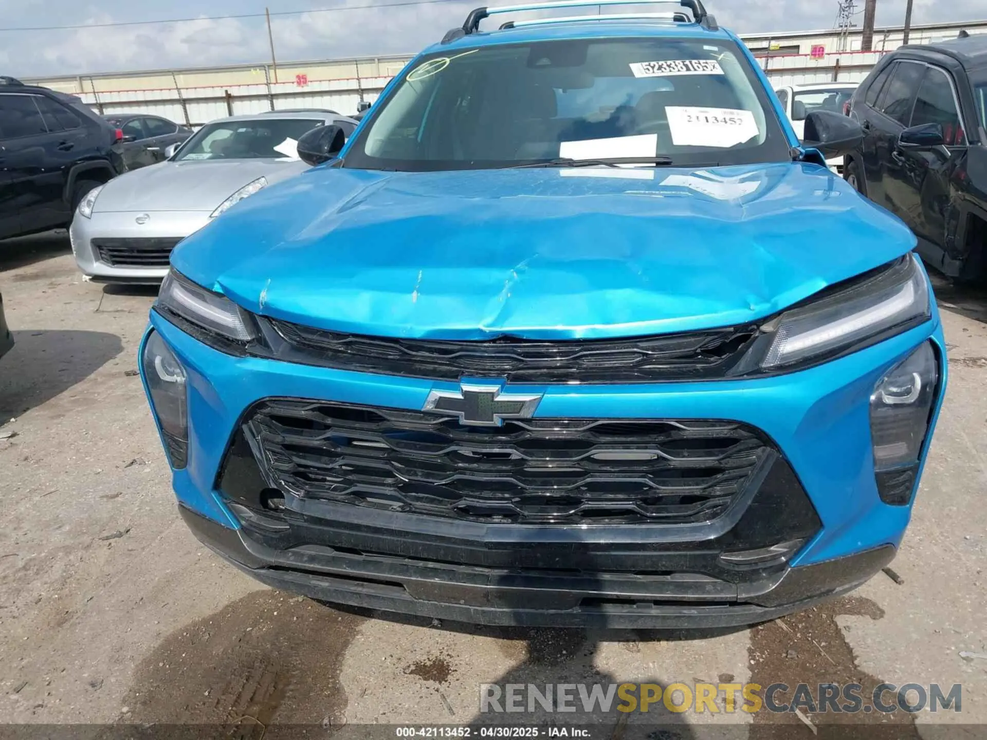 6 Photograph of a damaged car KL77LKEP8SC088981 CHEVROLET TRAX 2025