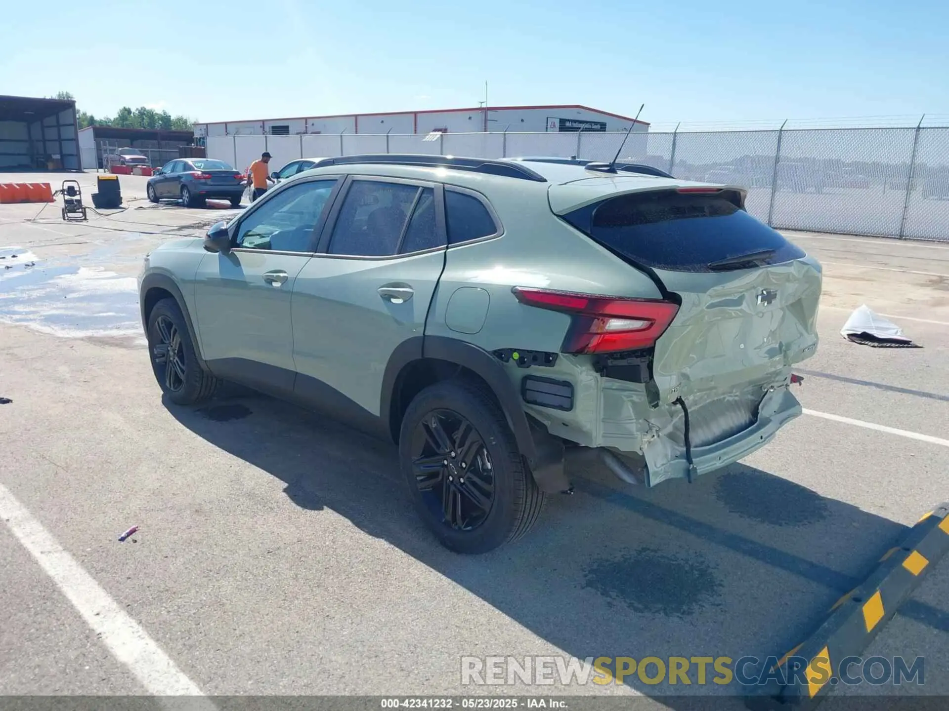 3 Photograph of a damaged car KL77LKEP8SC227944 CHEVROLET TRAX 2025