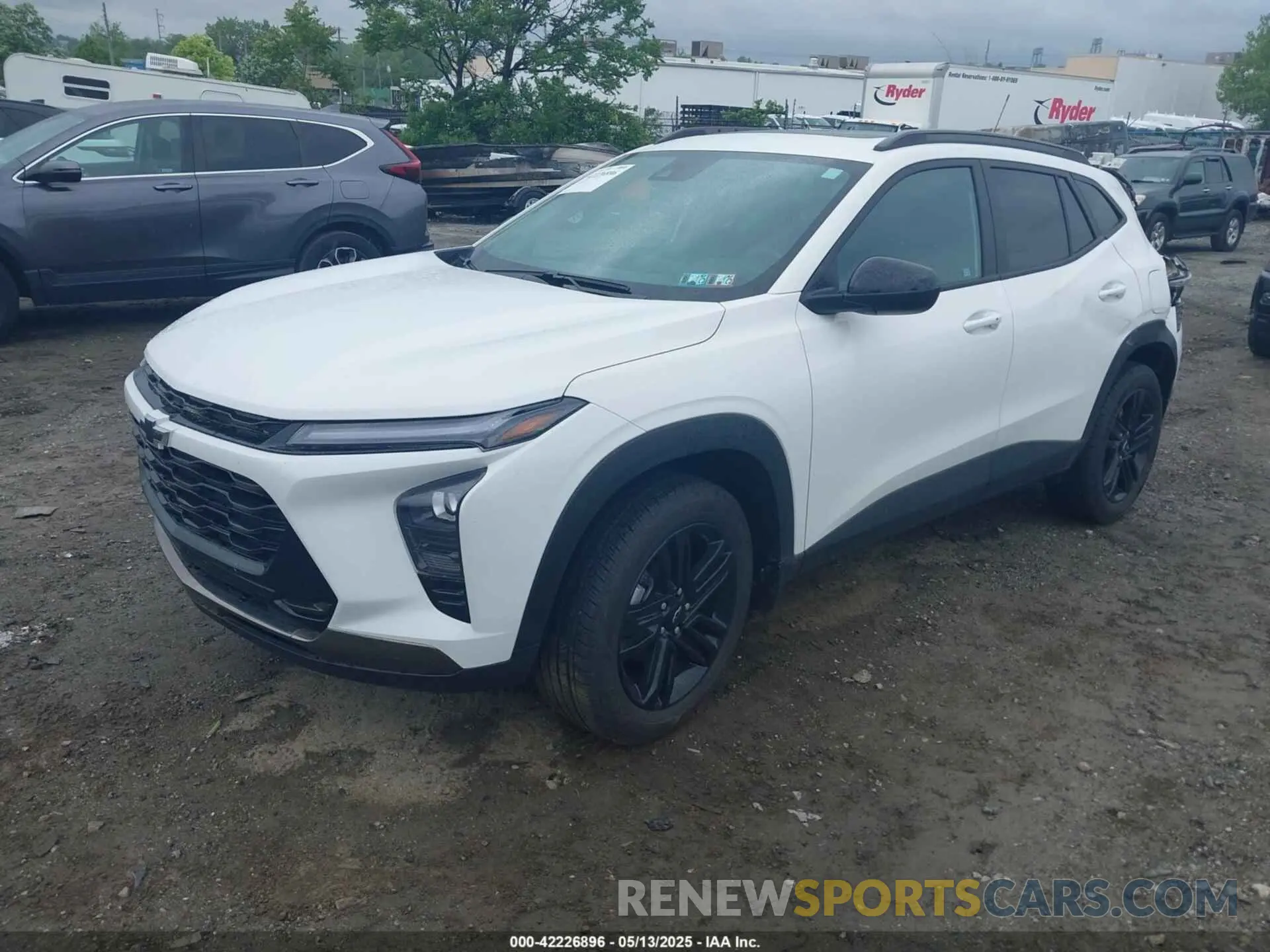 2 Photograph of a damaged car KL77LKEP9SC025856 CHEVROLET TRAX 2025