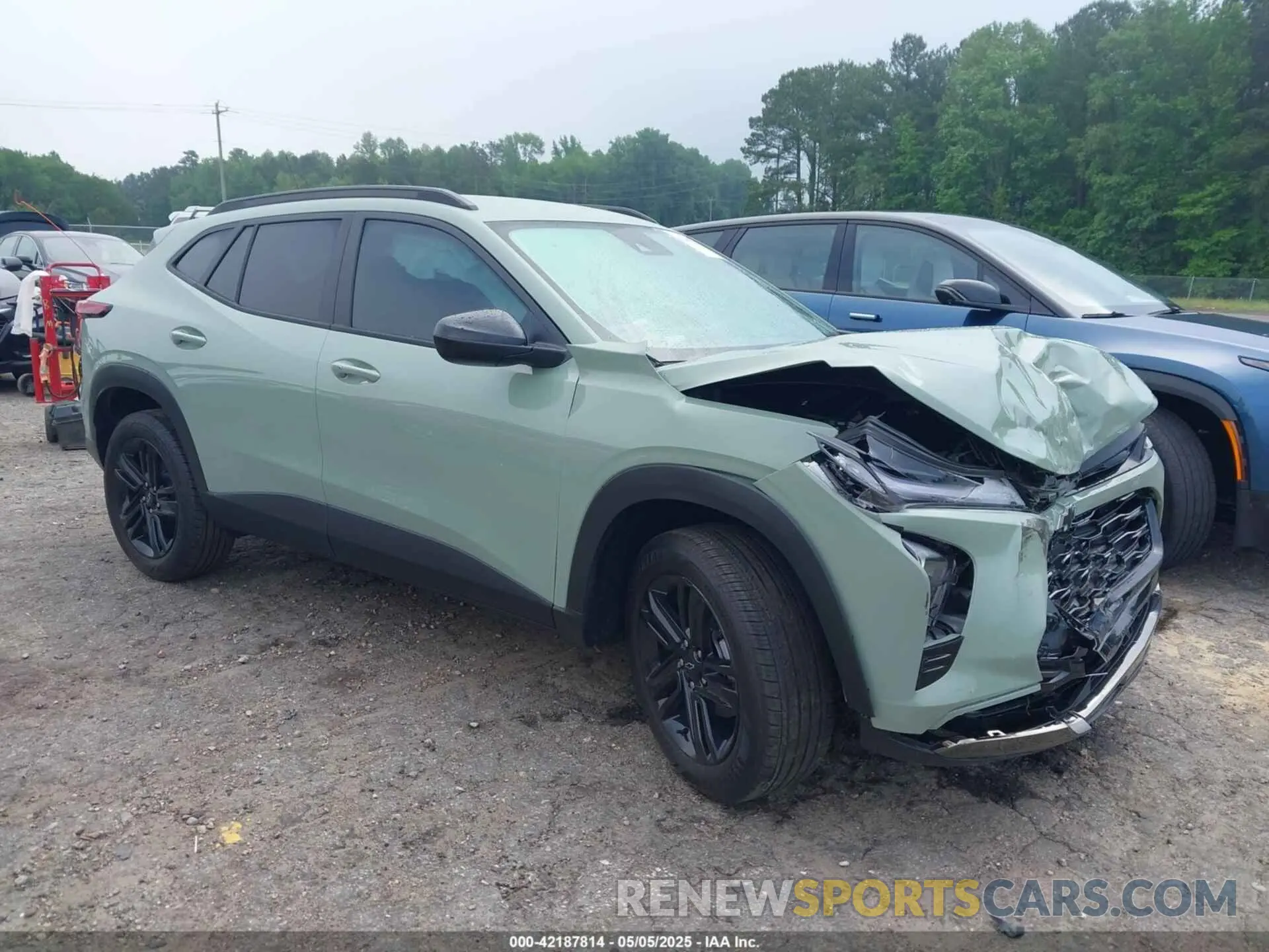 1 Photograph of a damaged car KL77LKEP9SC126850 CHEVROLET TRAX 2025
