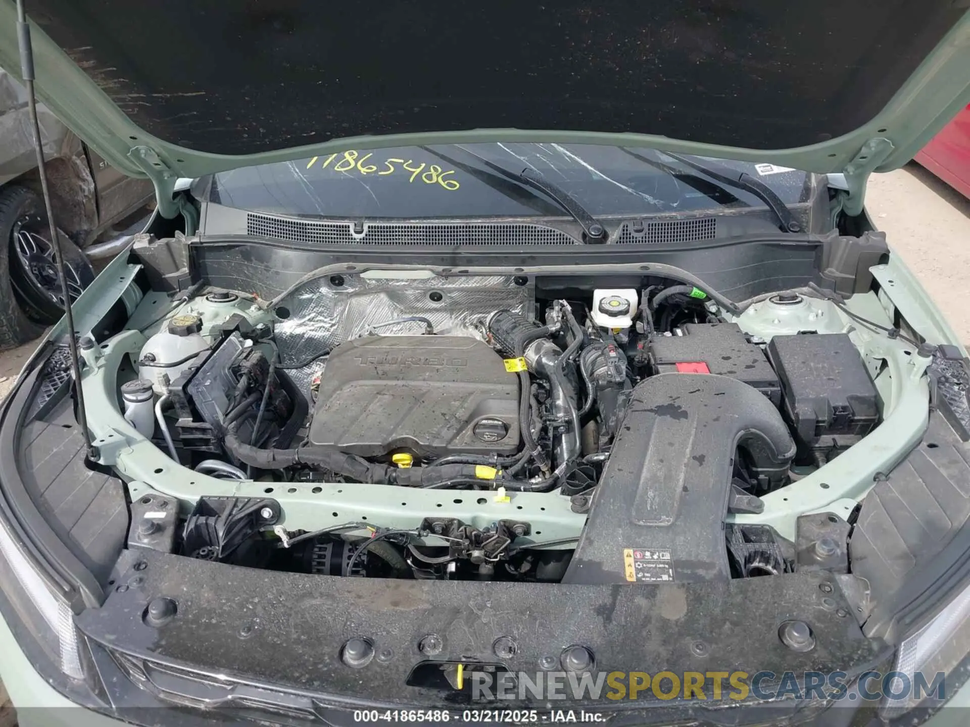 10 Photograph of a damaged car KL77LKEP9SC152932 CHEVROLET TRAX 2025