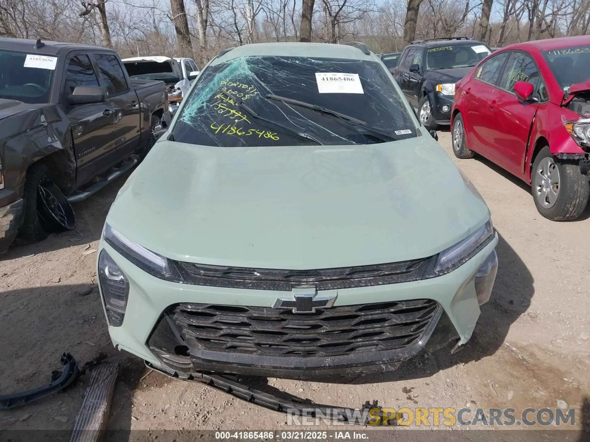 11 Photograph of a damaged car KL77LKEP9SC152932 CHEVROLET TRAX 2025
