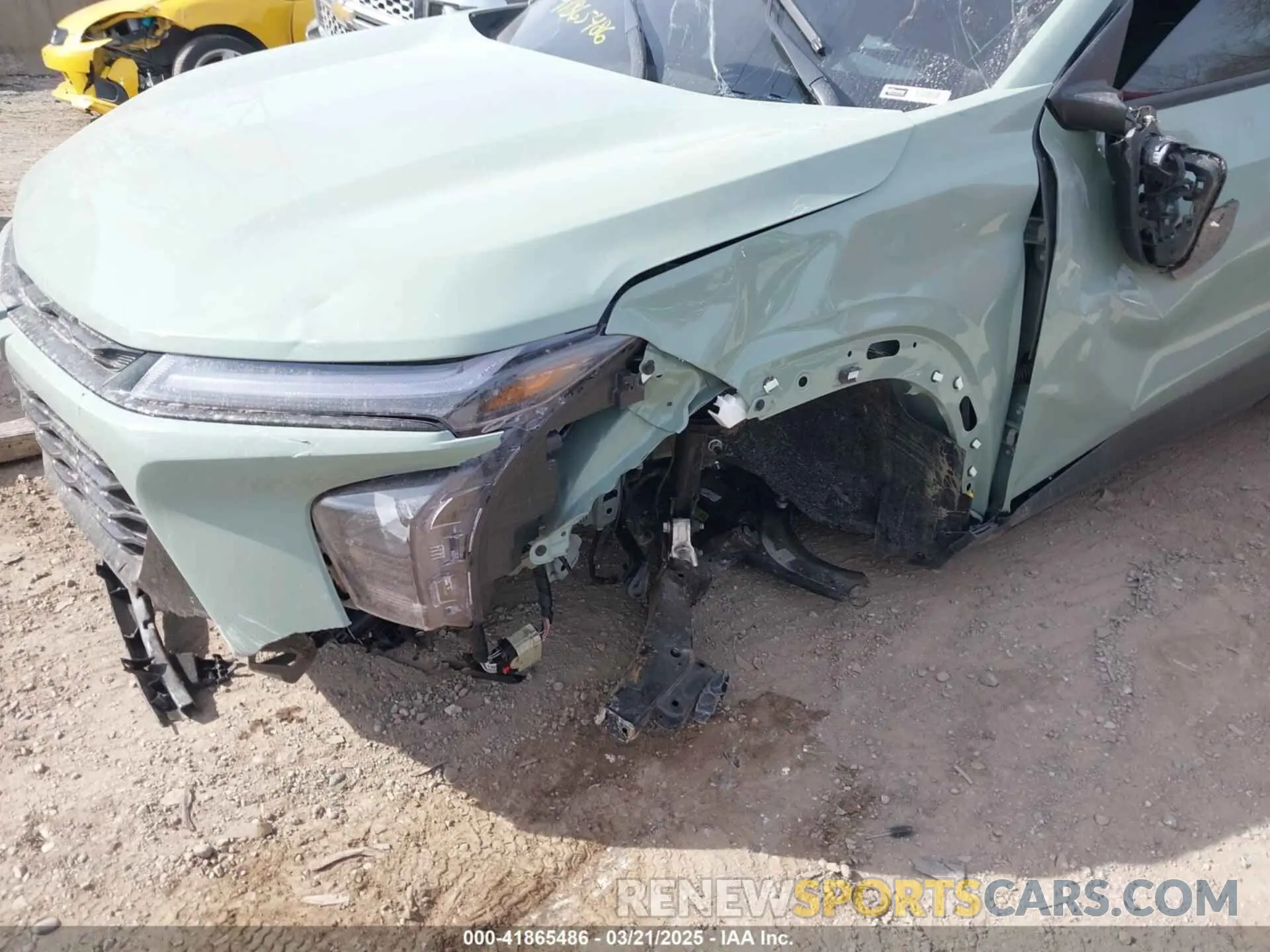 6 Photograph of a damaged car KL77LKEP9SC152932 CHEVROLET TRAX 2025