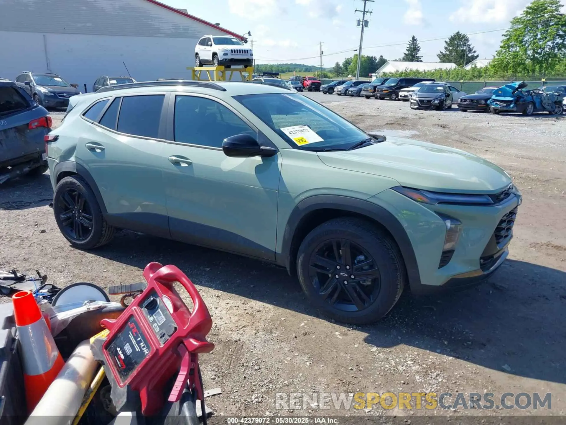 1 Photograph of a damaged car KL77LKEPXSC115632 CHEVROLET TRAX 2025