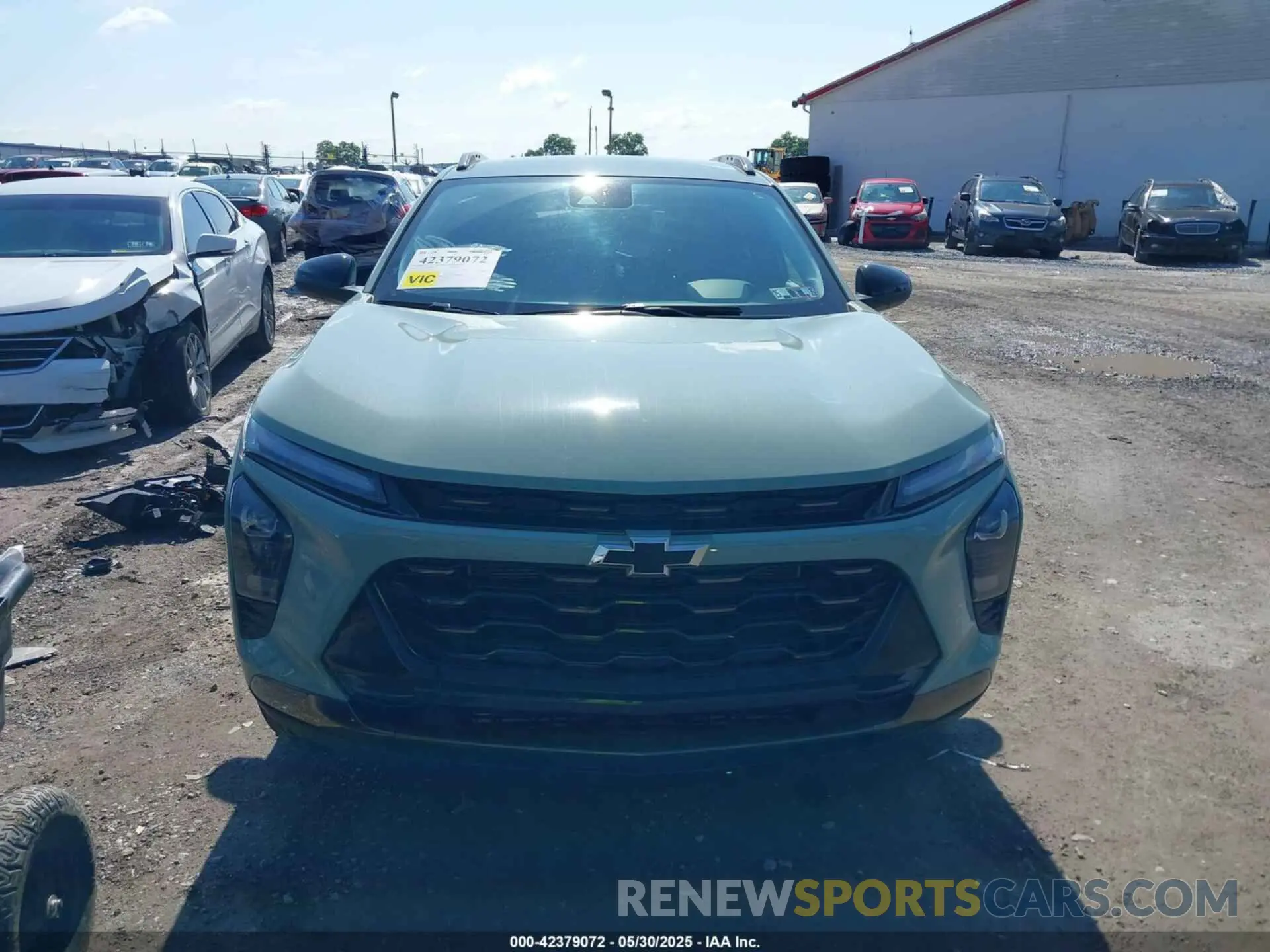 12 Photograph of a damaged car KL77LKEPXSC115632 CHEVROLET TRAX 2025