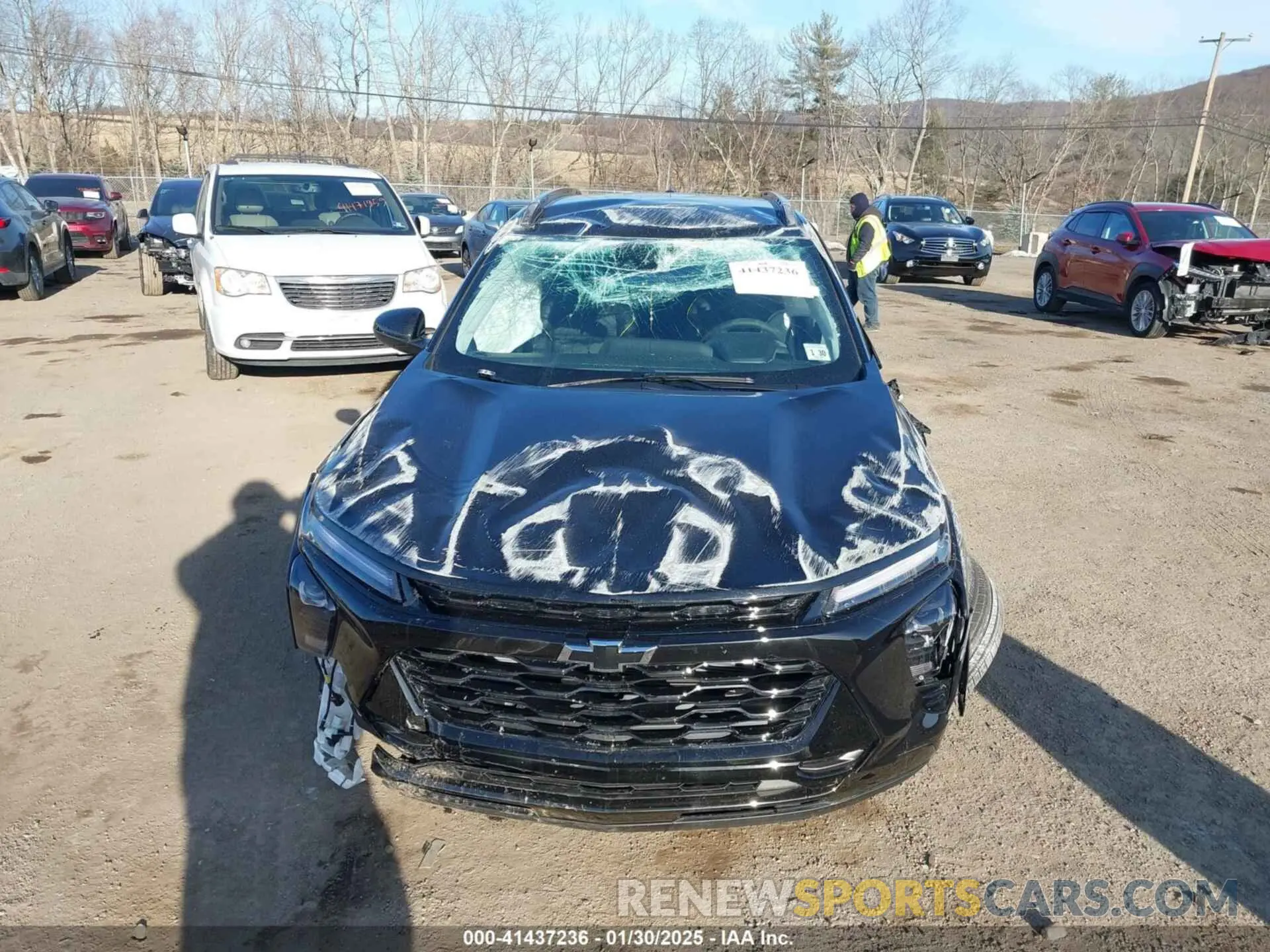 12 Photograph of a damaged car KL77LKEPXSC123228 CHEVROLET TRAX 2025