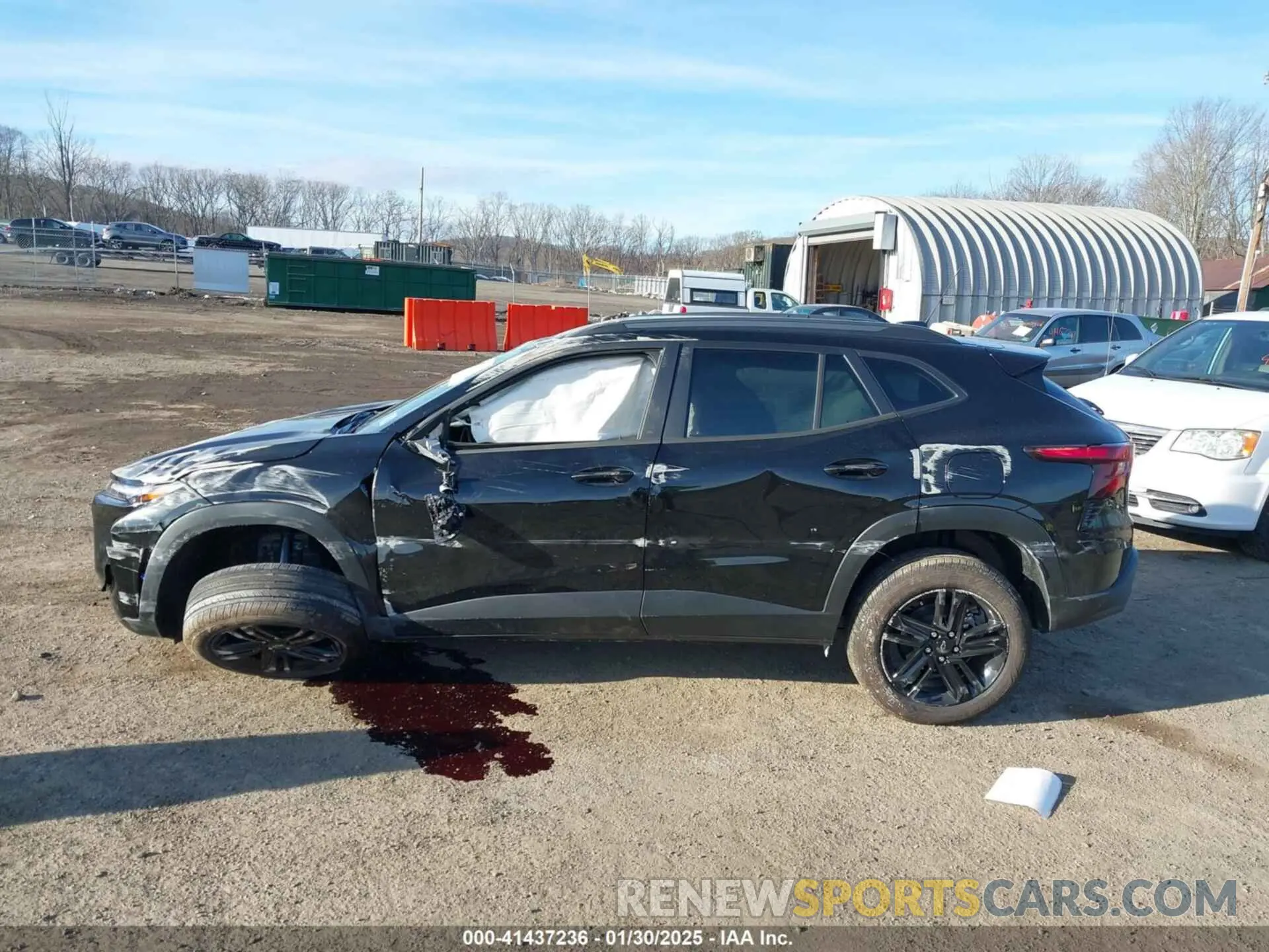 14 Photograph of a damaged car KL77LKEPXSC123228 CHEVROLET TRAX 2025