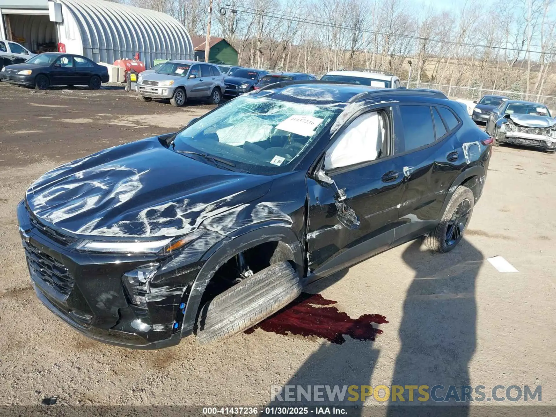 2 Photograph of a damaged car KL77LKEPXSC123228 CHEVROLET TRAX 2025